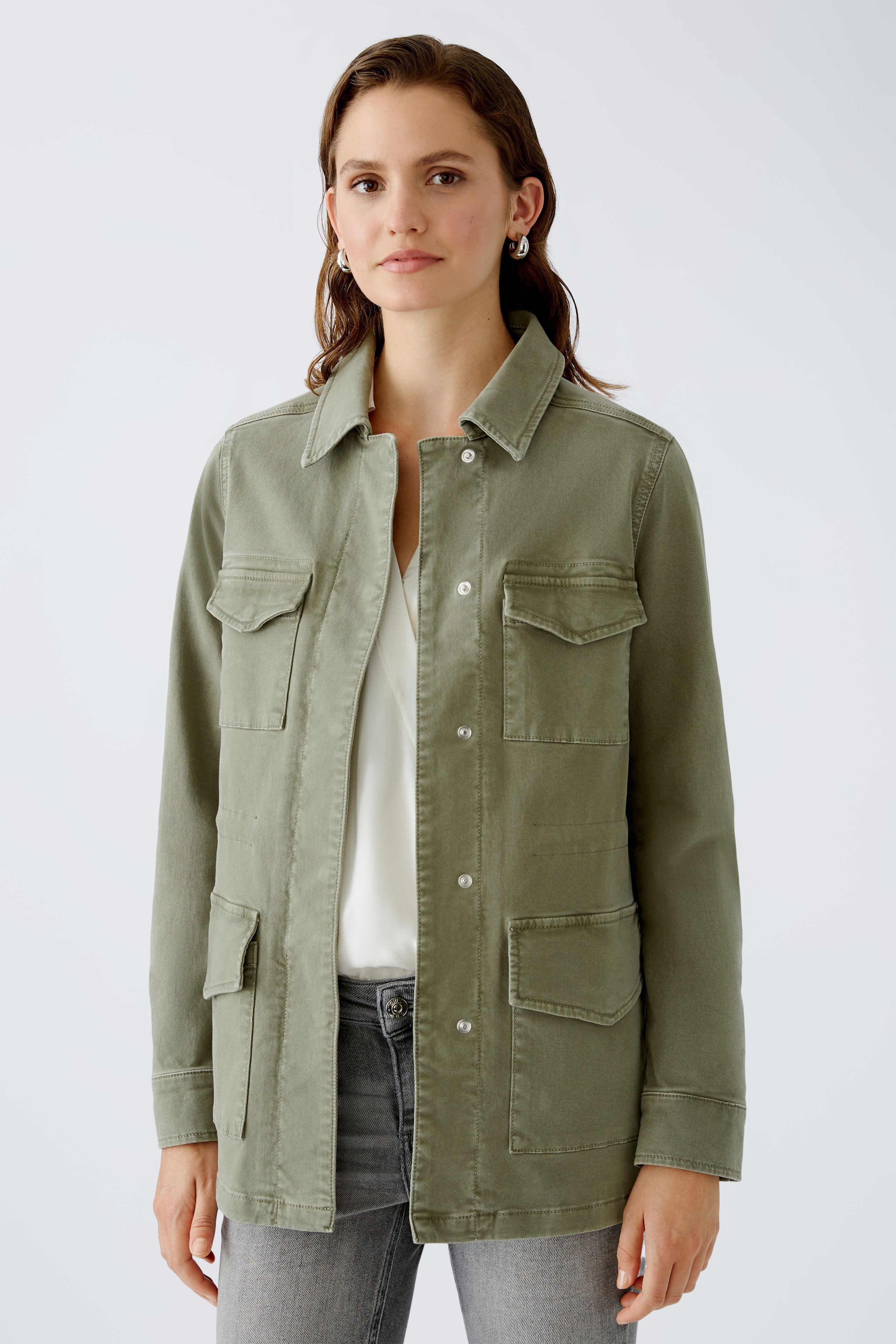 Oui Blusenjacke