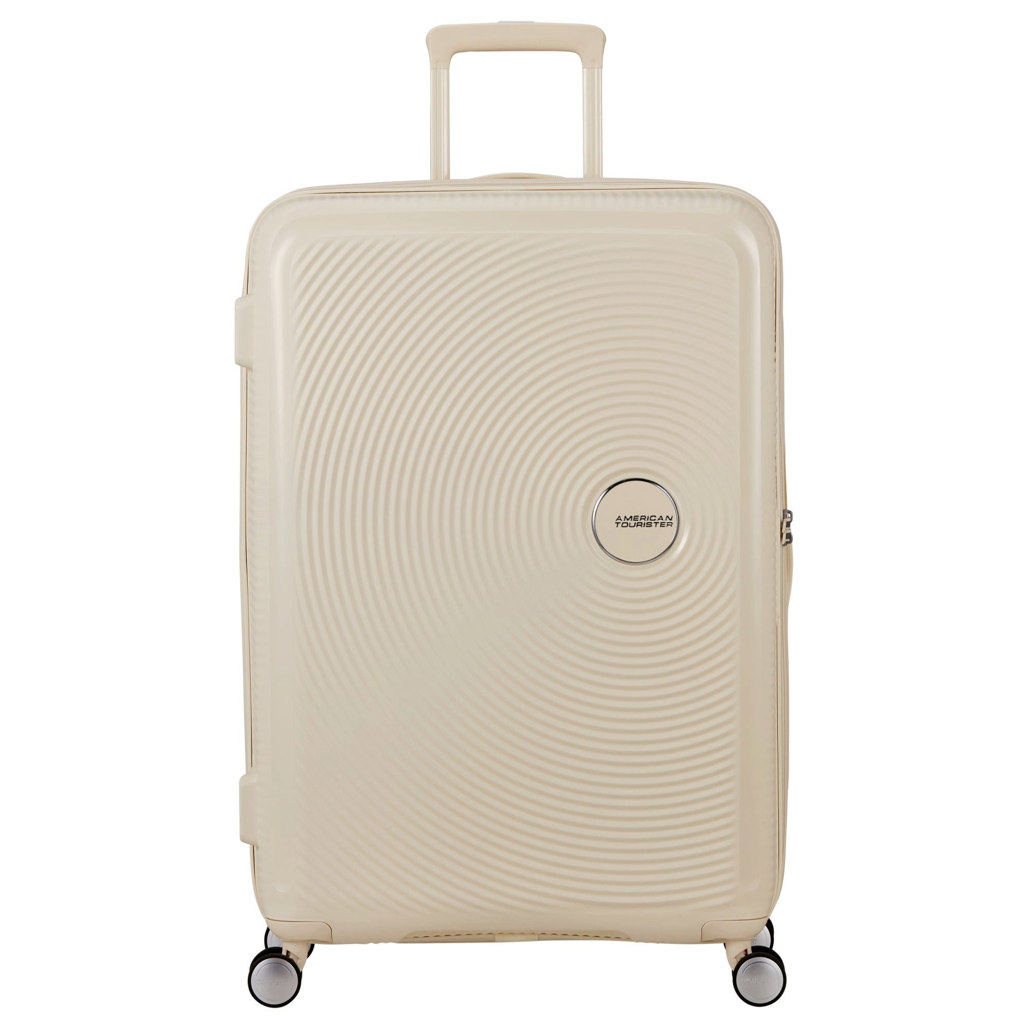 American Tourister® Koffer Soundbox - 4-Rollen-Trolley 77 cm (coconut sand), 4 Rollen