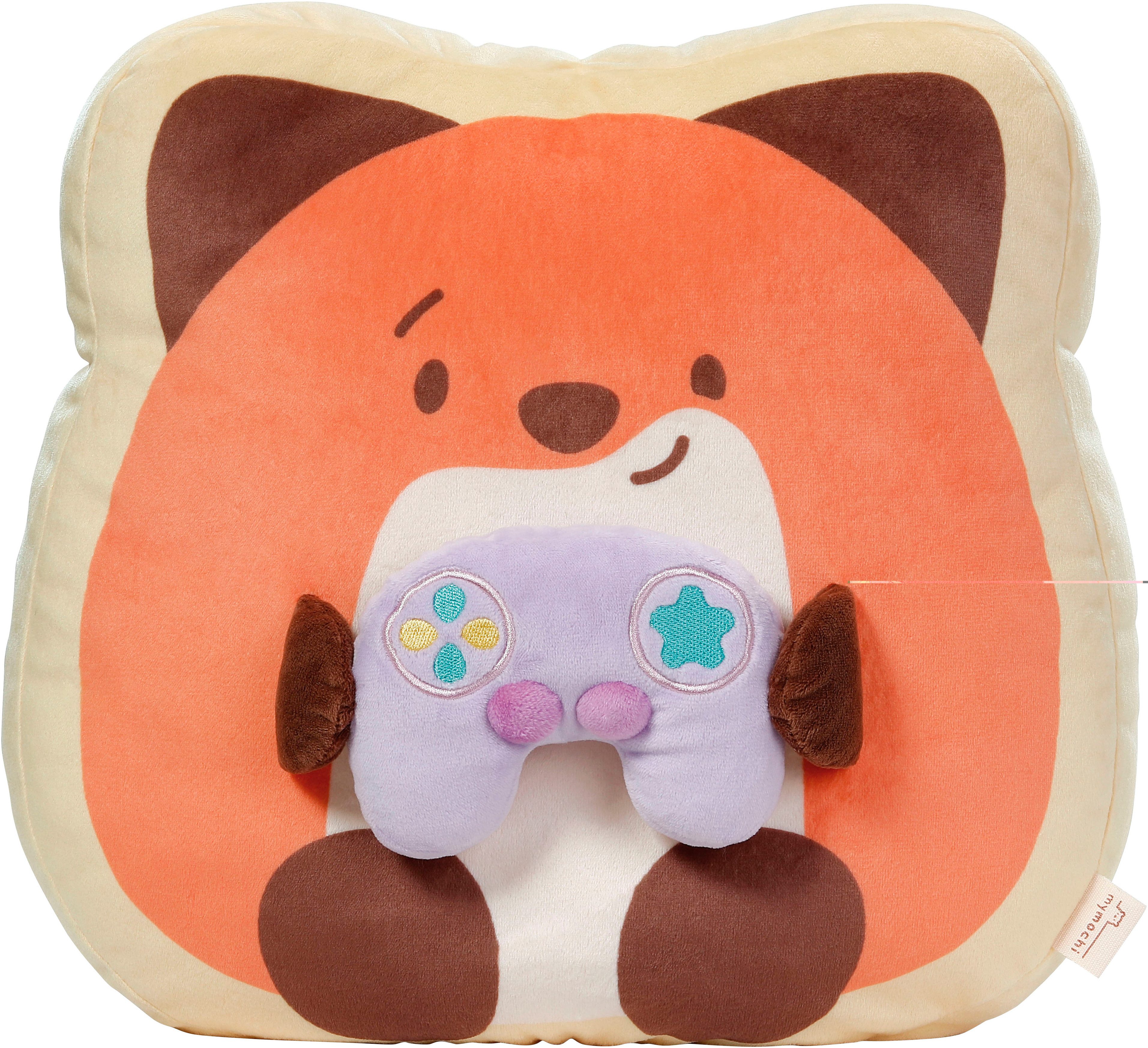 Nici Kuscheltier mymochi, Fuchs Geeks mit Spielkonsole 35x33x12 cm