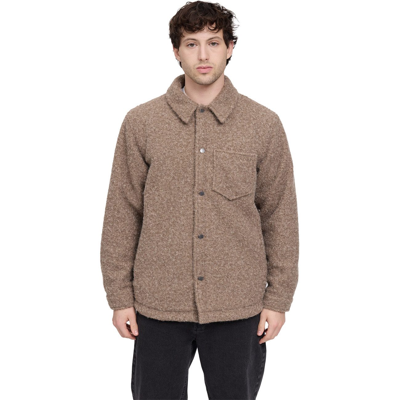 MAZINE Windbreaker Vegan Wool Jacket Vegan Wool Jacket