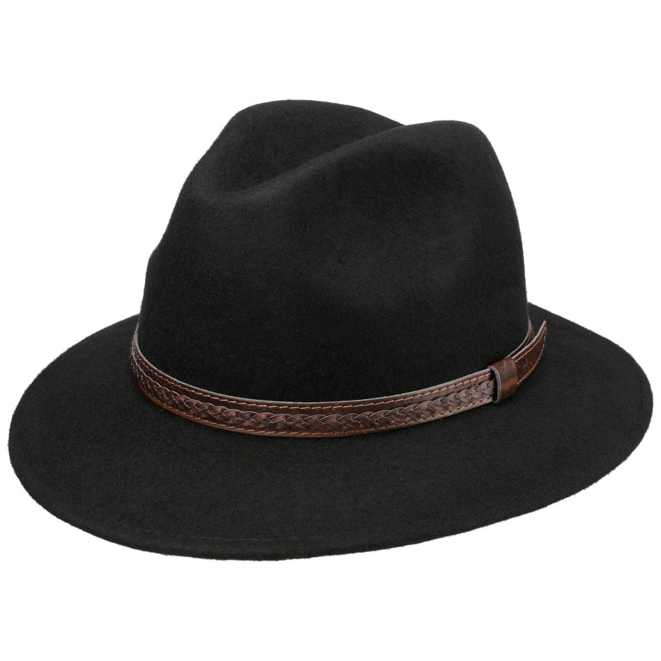 Lipodo Filzhut (1-St) Herrenhut mit Lederband, günstig online kaufen