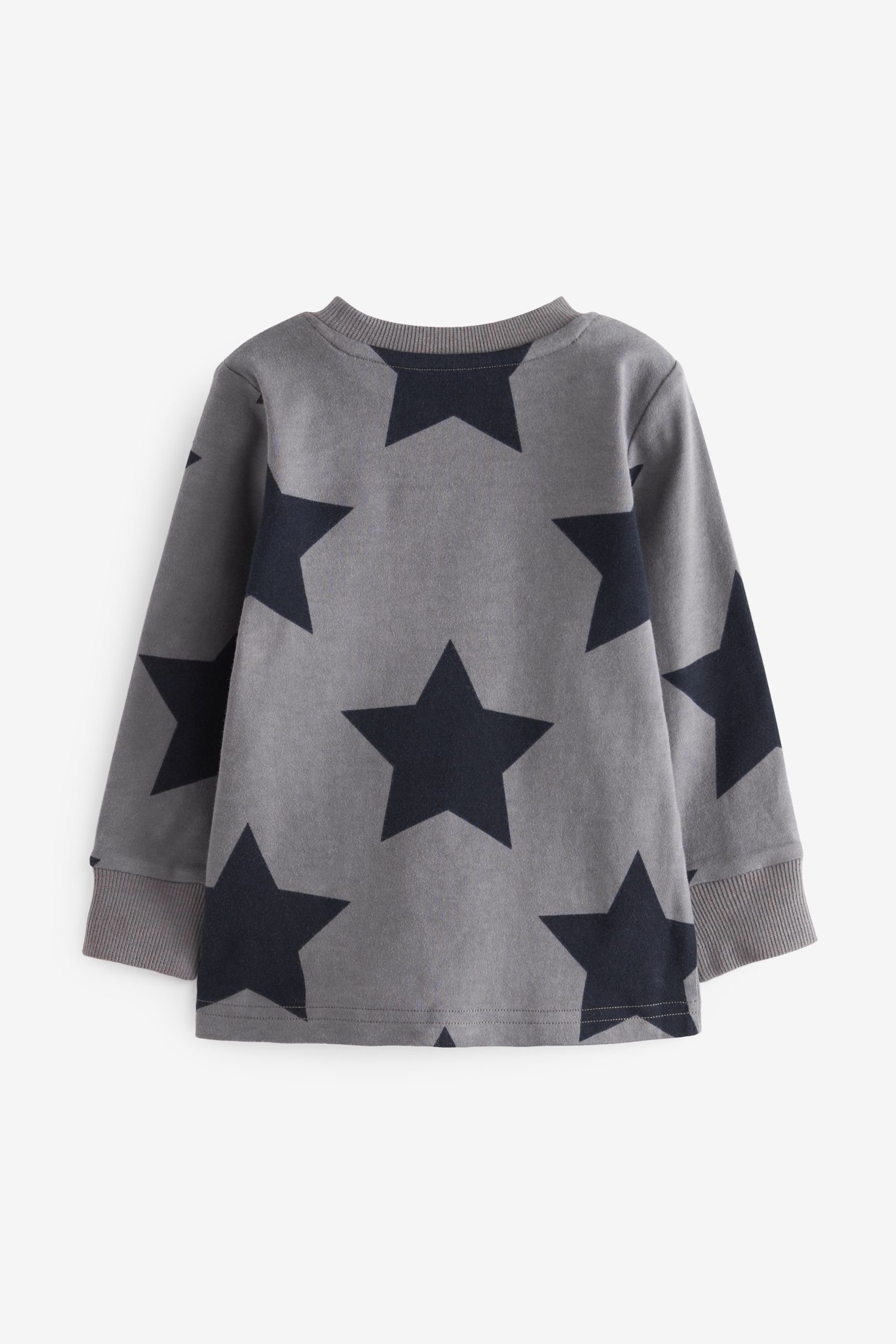 Next Pyjama Kuschelpyjamas, (6 3er-Pack Purple/Navy tlg) Blue Star