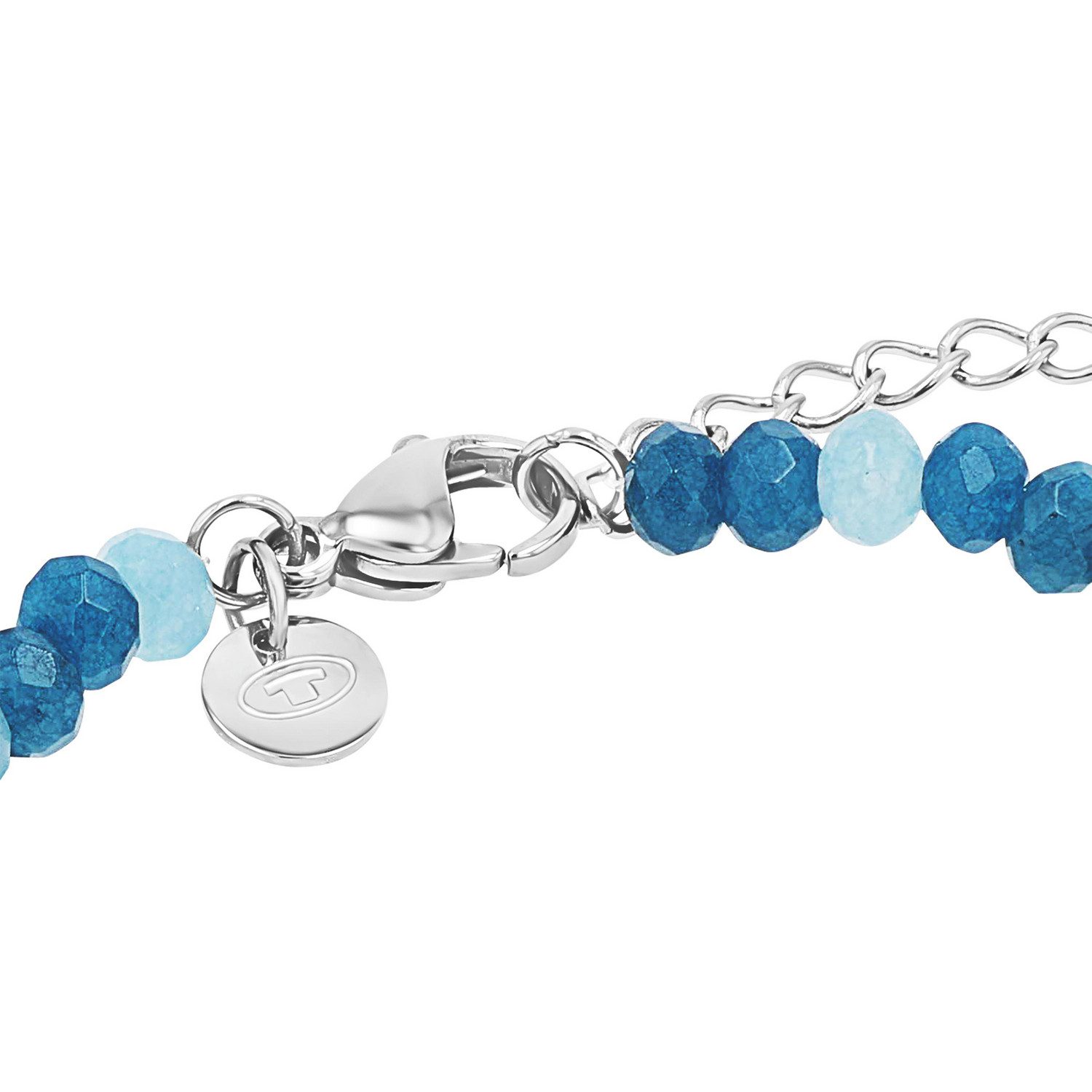 TOM TAILOR Armband Schmuck Geschenk Edelstahl Kugeln, mit Glassteine – Bild 3 von 4