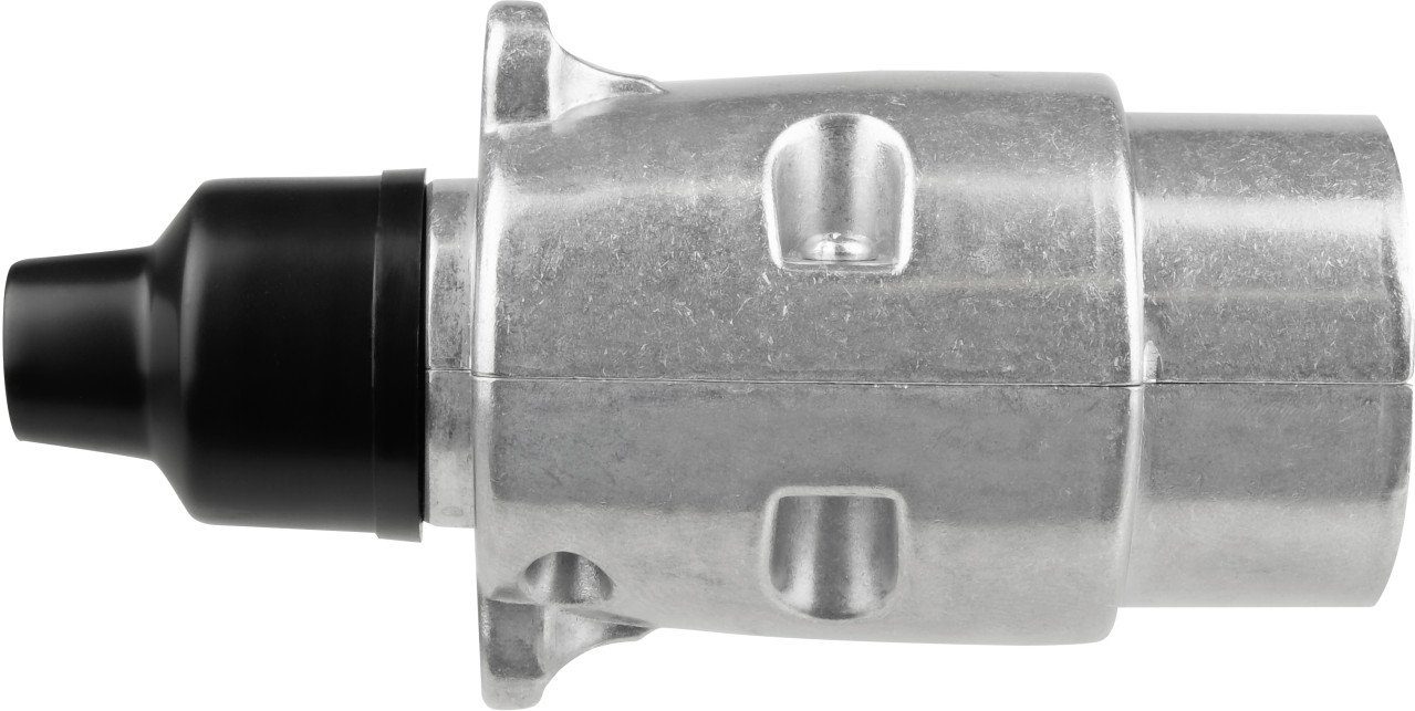 LAS Anhängerkupplung LAS Stecker 7-polig silber