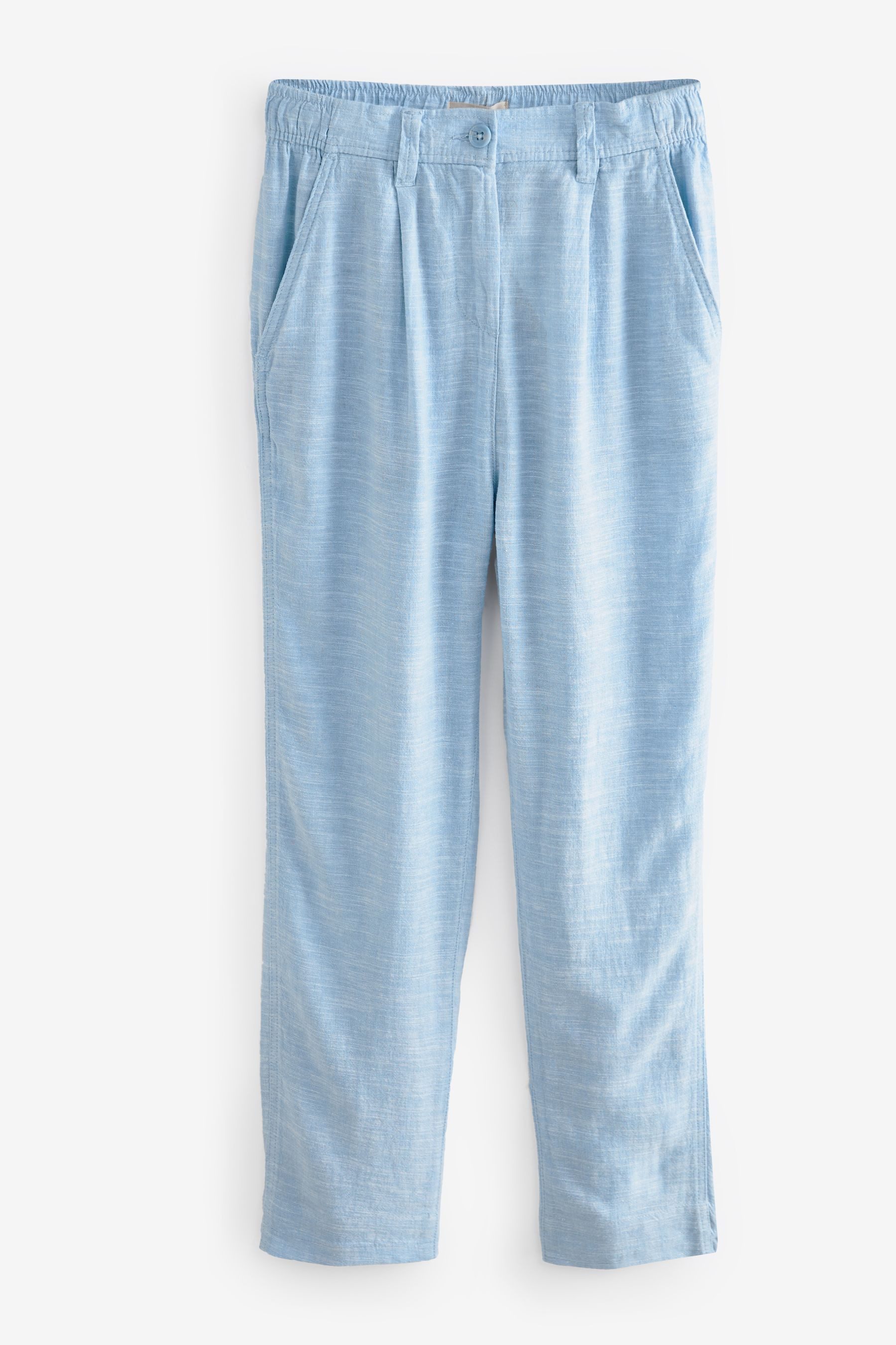 Next Stoffhose Karottenhose aus Leinenmischgewebe – günstig online kaufen