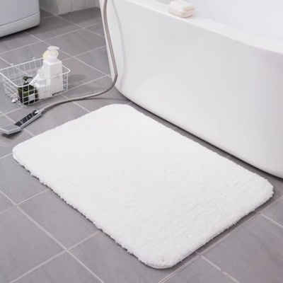 Badematte Teppich Saugfähige, weiche, rutschfeste Badezimmer-Bodenmatte ousudela, 40*60cm