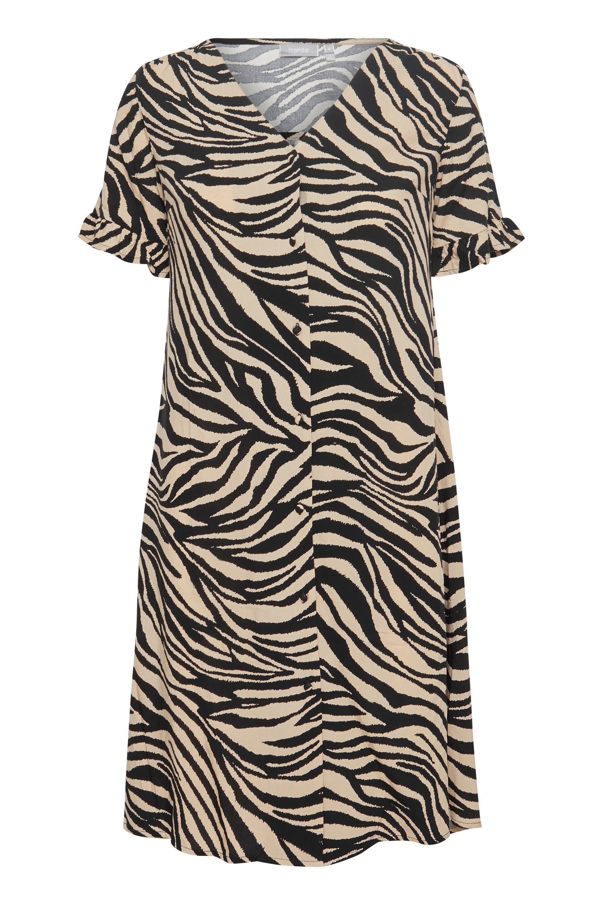 Sommerkleid 20609271 2 Fransa fransa - FRALZEBRA Animal Dress mix Sand