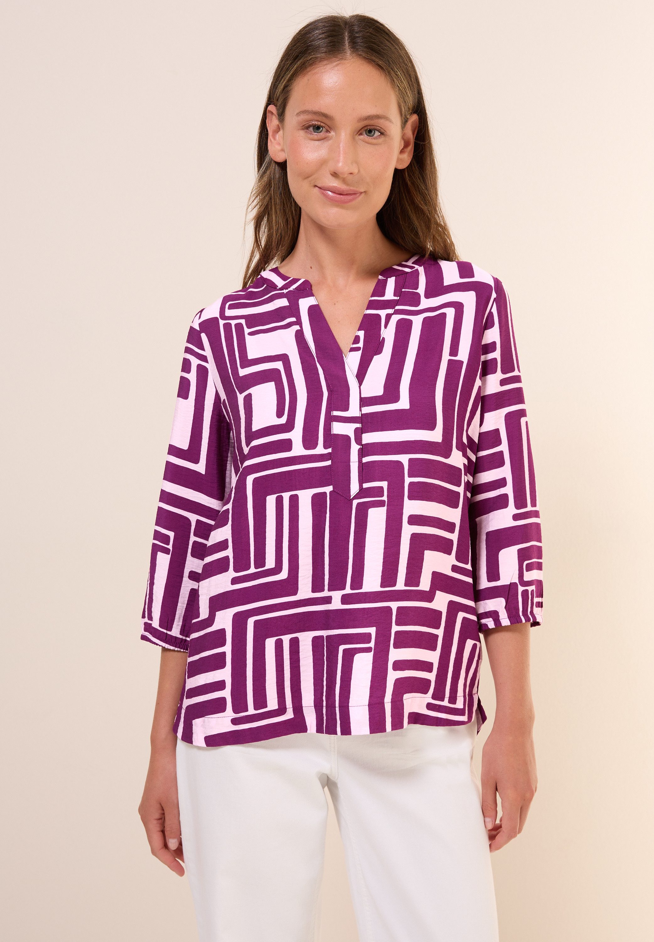 Druckbluse
