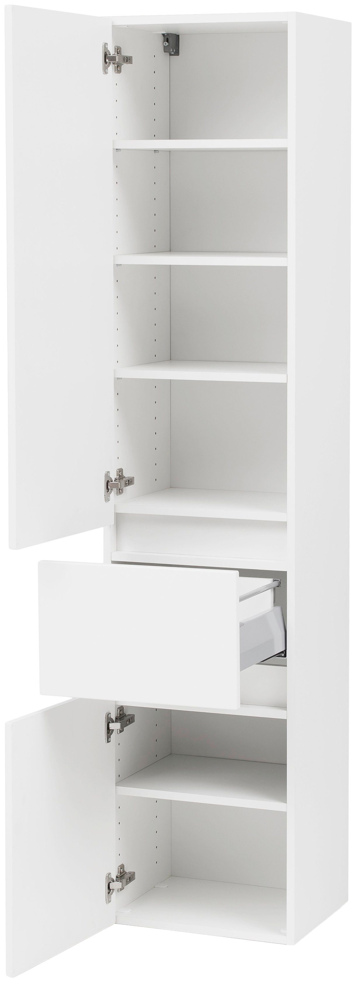 welltime Seitenschrank Kaunas 40 cm breit, mit Schubkasten, Soft-Close-Funktion – Bild 5 von 5