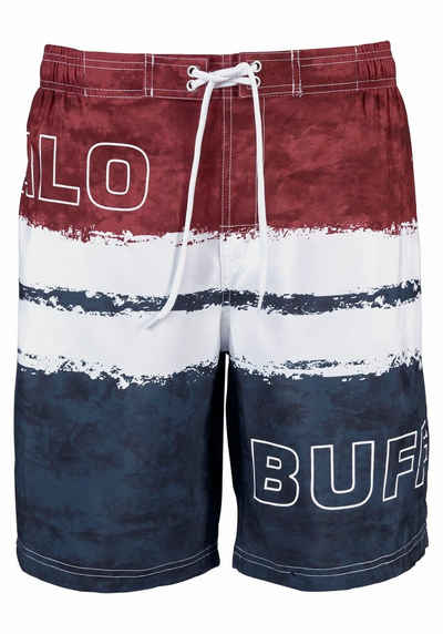 Buffalo Badeshorts mit Logoprint