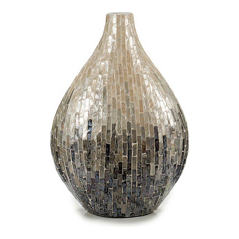 Gift Decor Dekovase Vase Grau 18 x 43 x 30 cm