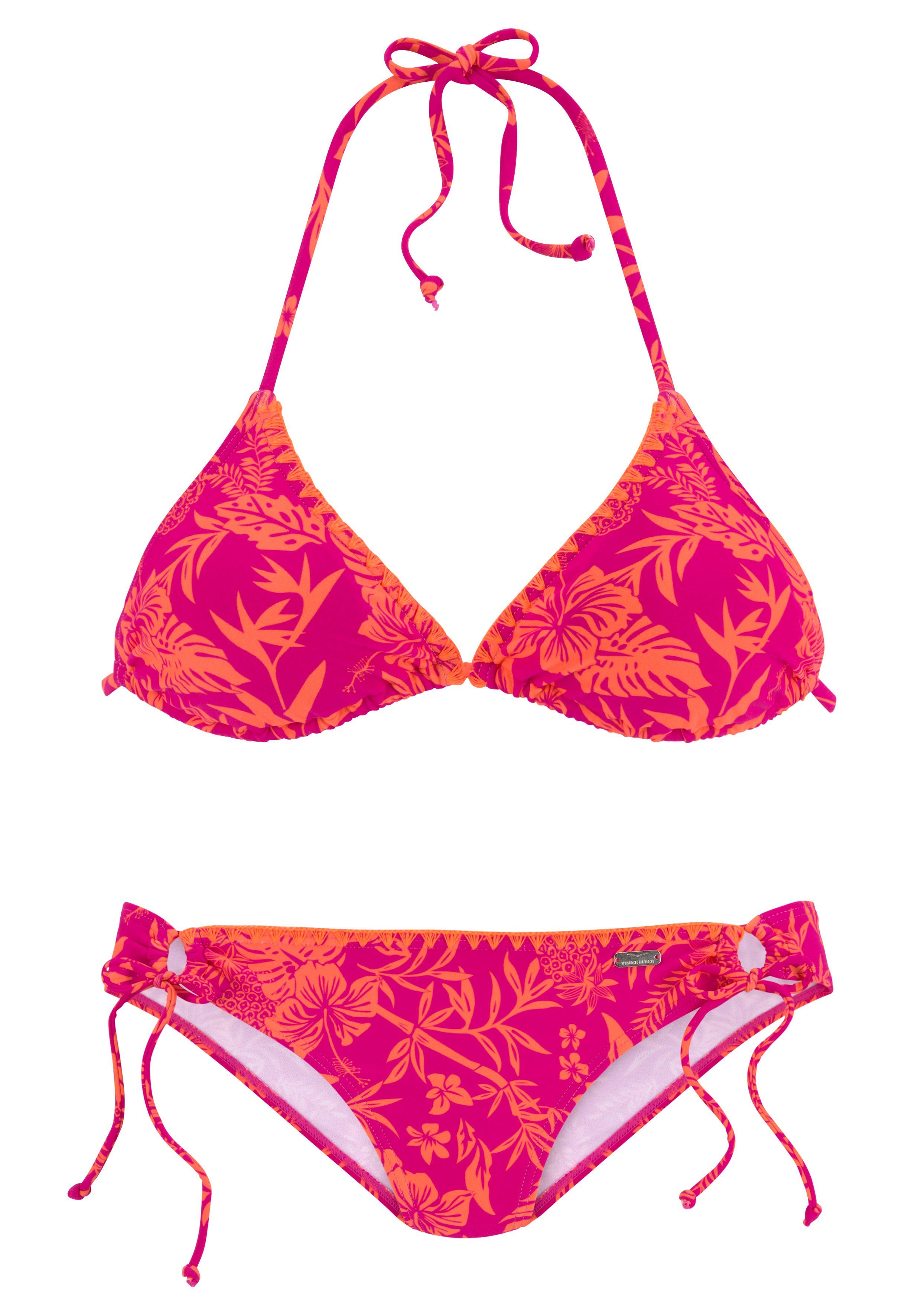 Venice Beach Triangel-Bikini Kensi mit kontrastfarbener günstig online kaufen
