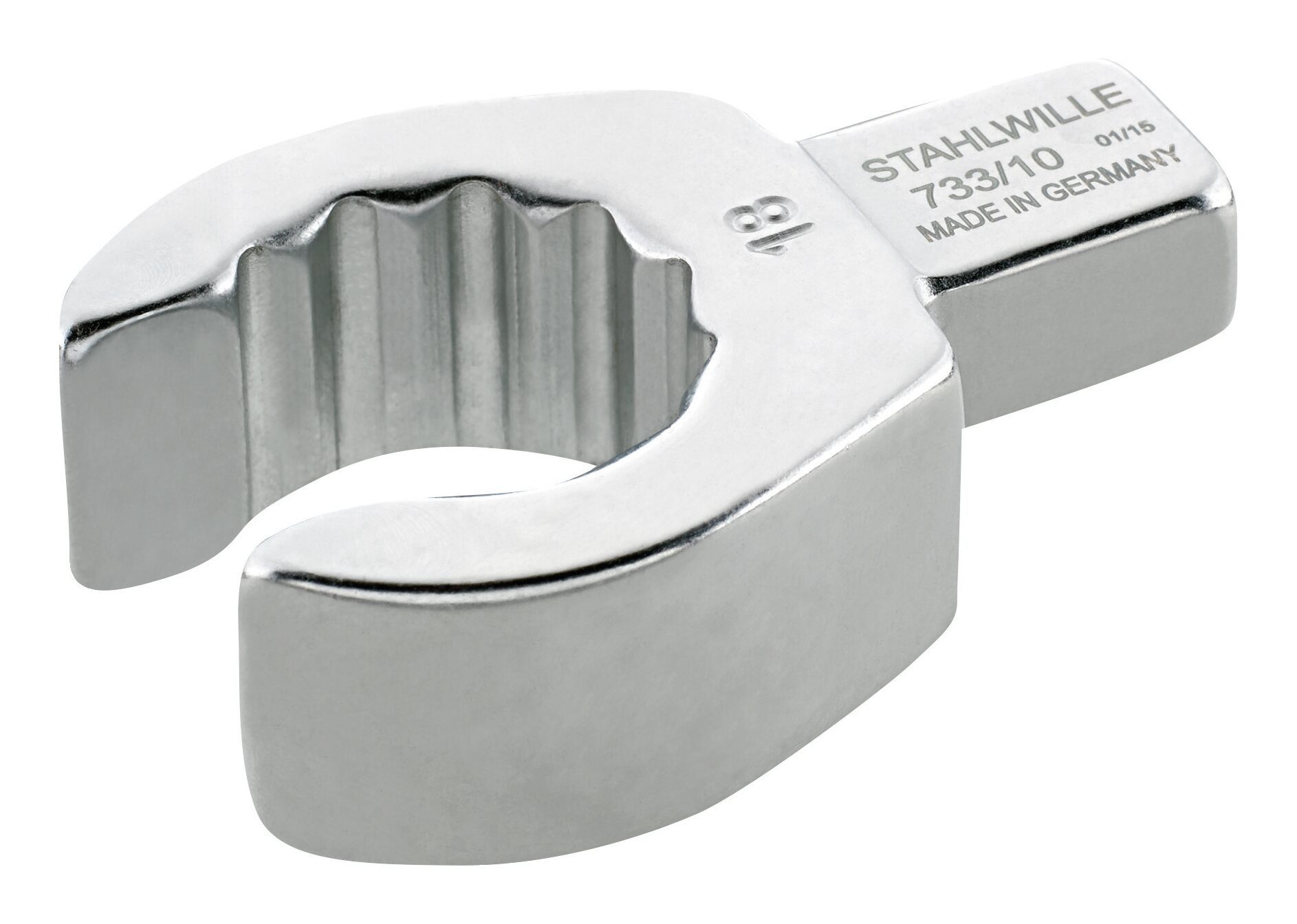 Stahlwille Drehmomentschlüssel, Einsteck-Ringschlüssel offen 17 mm 9 x 12 mm
