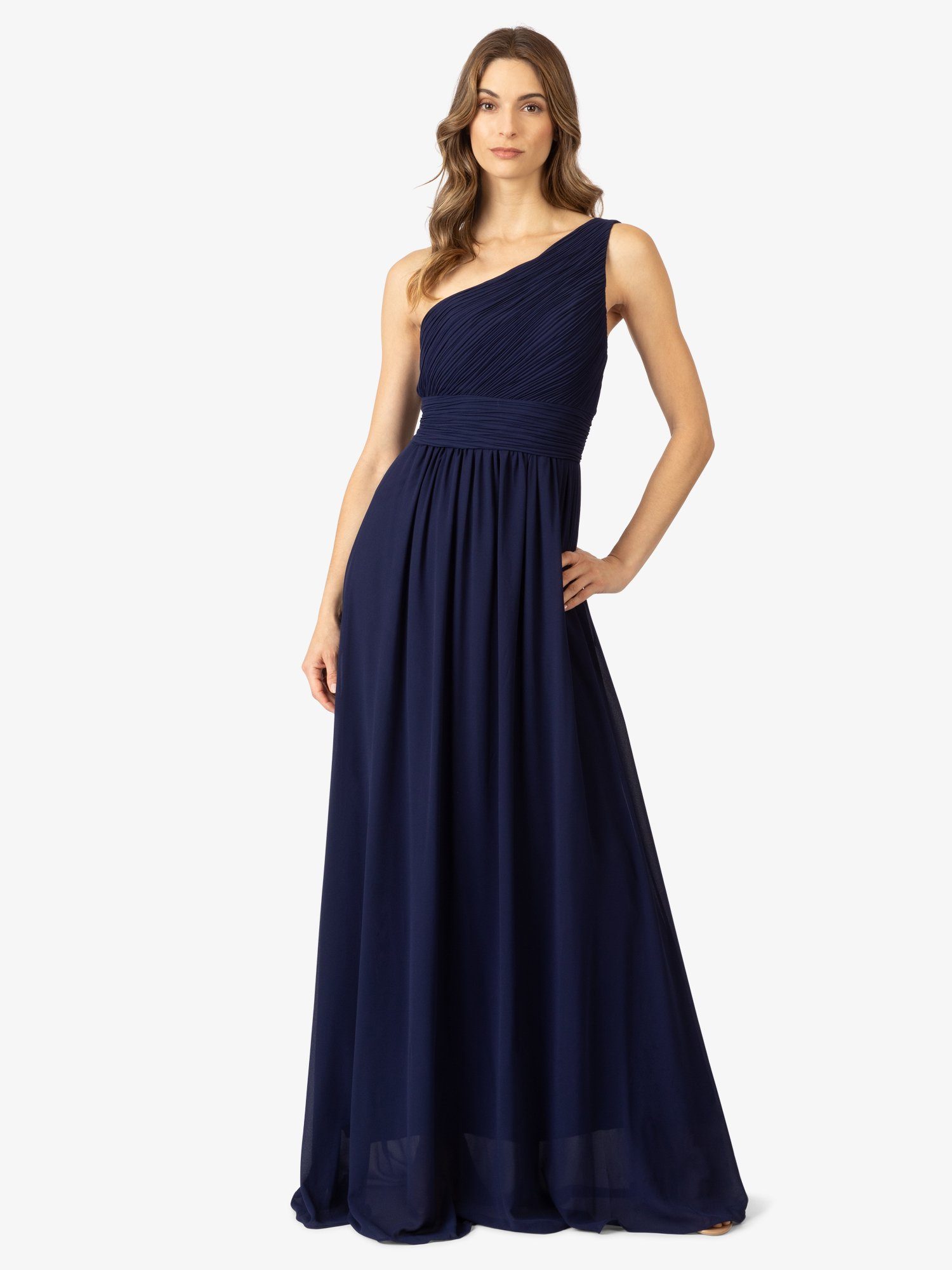 Apart Abendkleid mit Rückenausschnitt navy