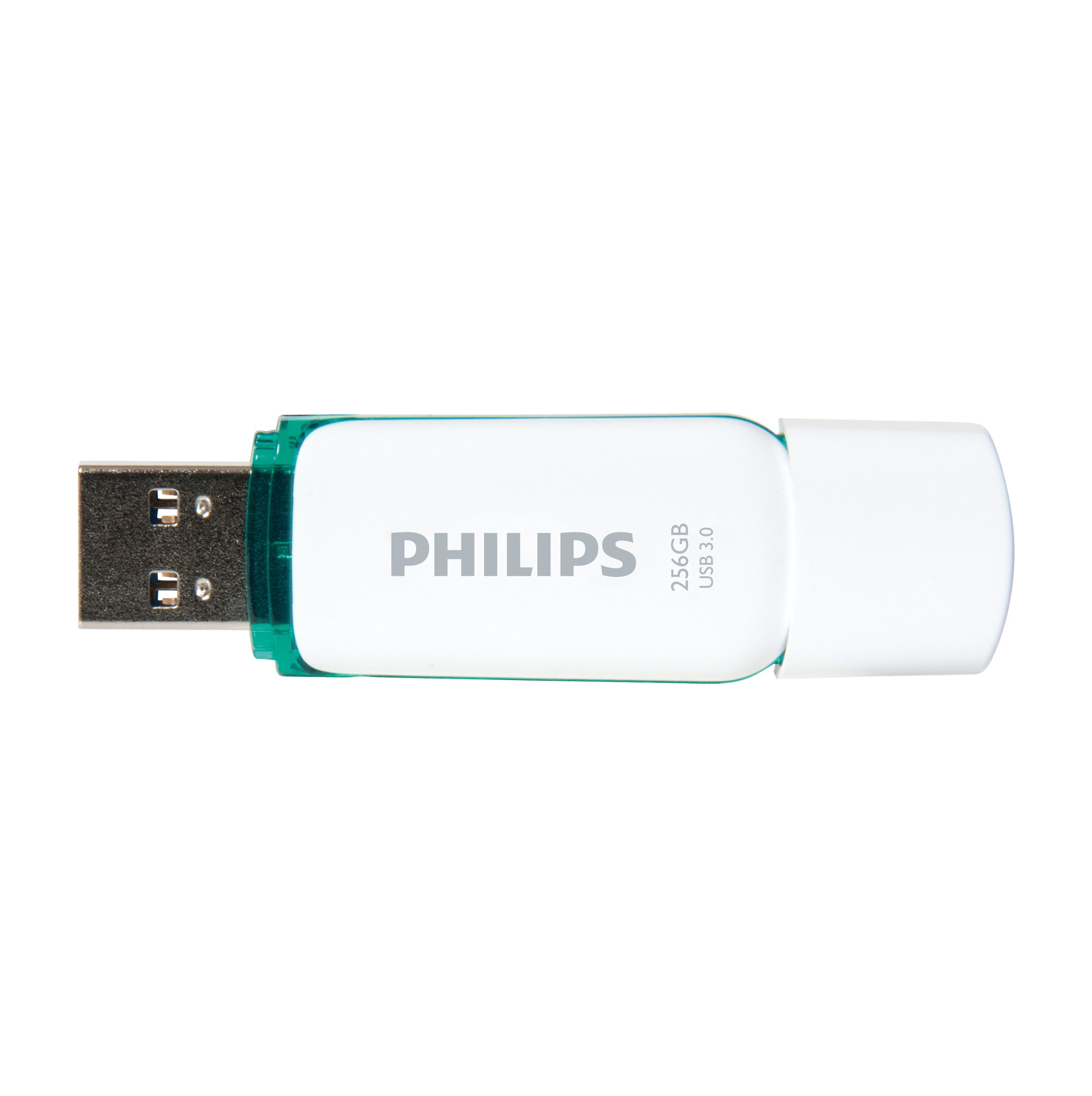 Philips FM25FD75B/00 USB-Stick (USB 3.0, Lesegeschwindigkeit 100,00 MB/s, Spring Green®, 256GB, USB3.0, LED, 1er Pack)