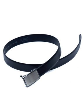 LLOYD Men’s Belts Ledergürtel LLOYD-Automatic-Gürtel 35mm, Black, kürzbar, bombiert