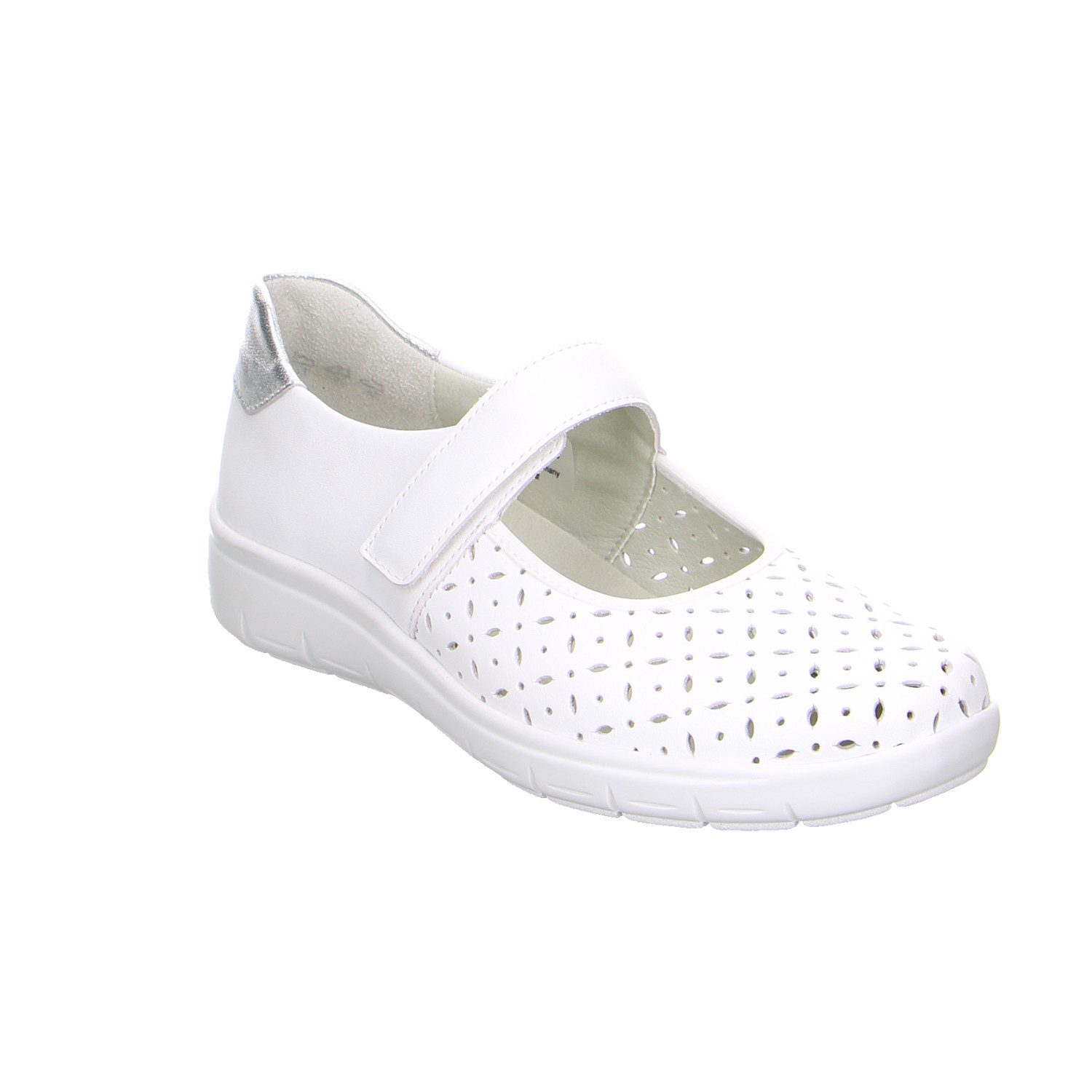 Semler Semler Greta Leder Sneaker Slipper weiss Slipper