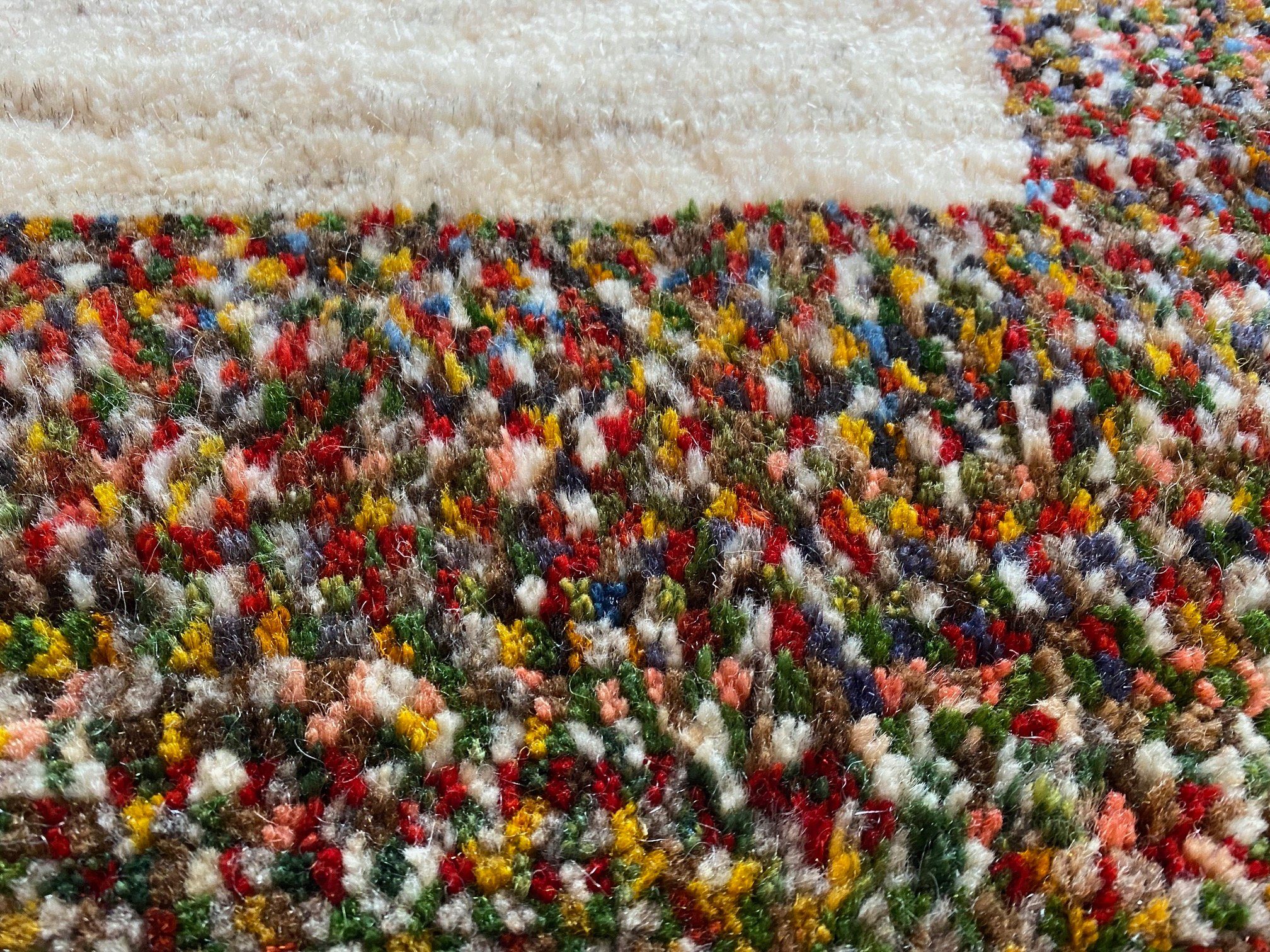 Perserteppich Morgenlandbazar, Handgeknüpft Naturfarben gefärbt Handgesponnen mit Schurwolle, 171x114 Teppich Perser Orientteppich Schurwolle Gabbeh