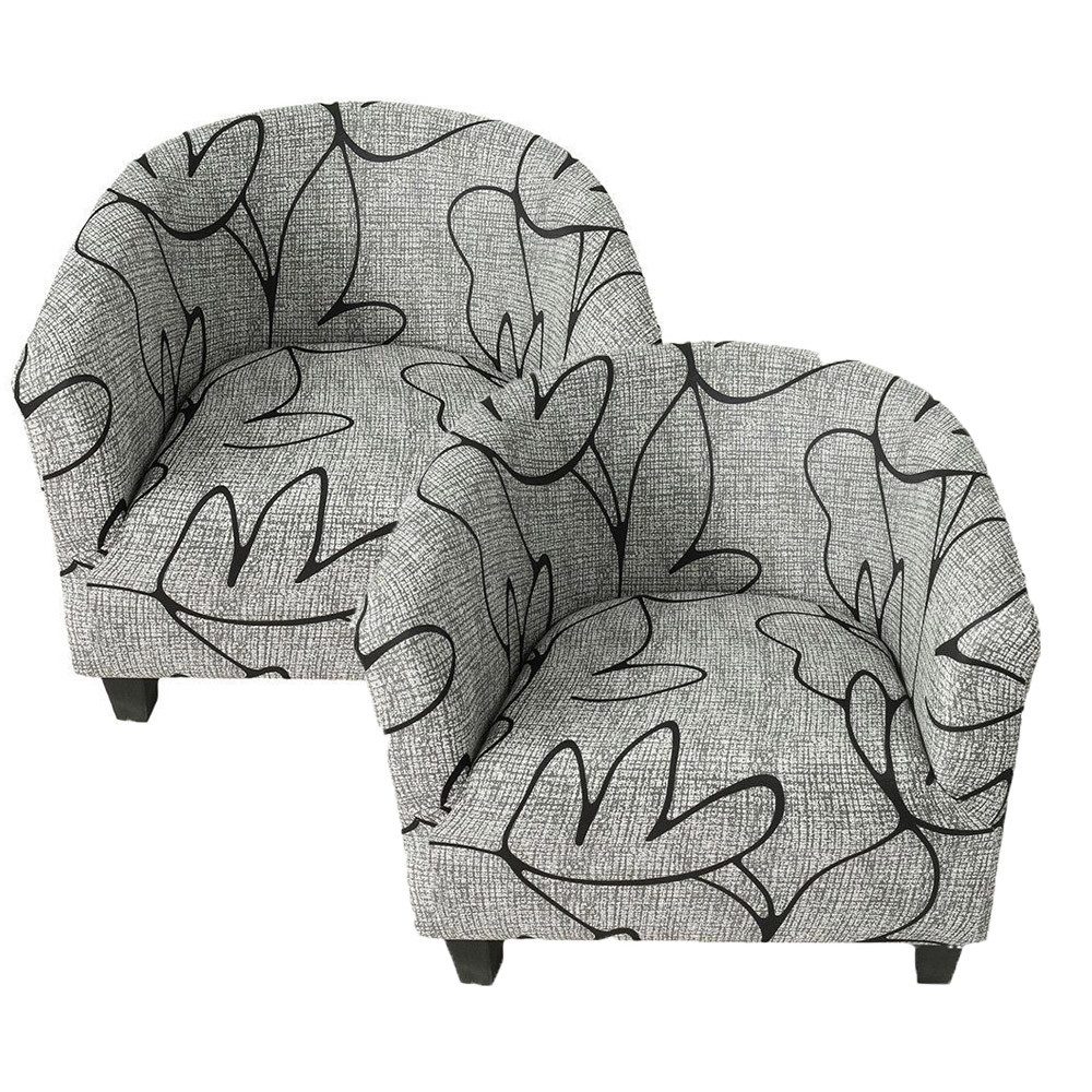 FELIXLEO Sesselhusse Schonbezug Abnehmbarer und waschbarer Sessel Sofa-Schonbezug