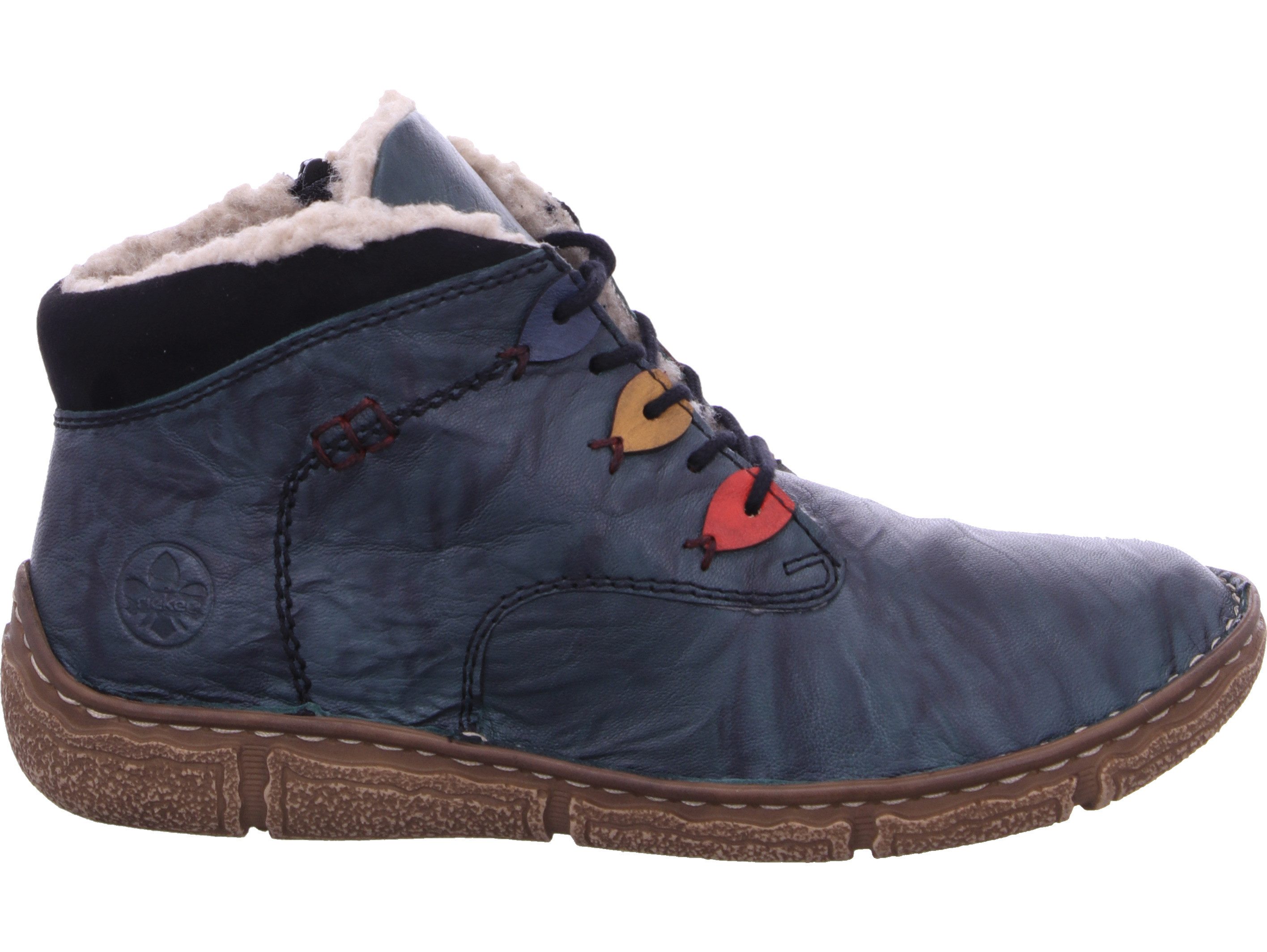 Rieker Schnürboots echtes Leder günstig online kaufen