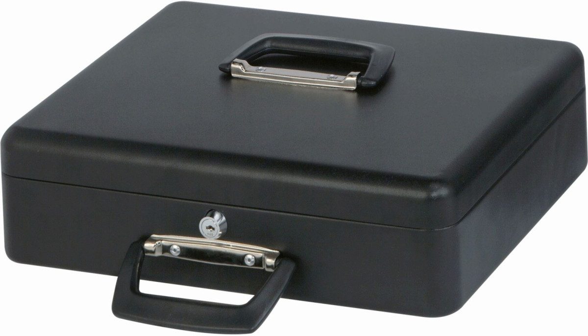 MAUL Geldkassette Geldkassette mit Euro-Zähl-Einsatz 37x29x12cm schwarz