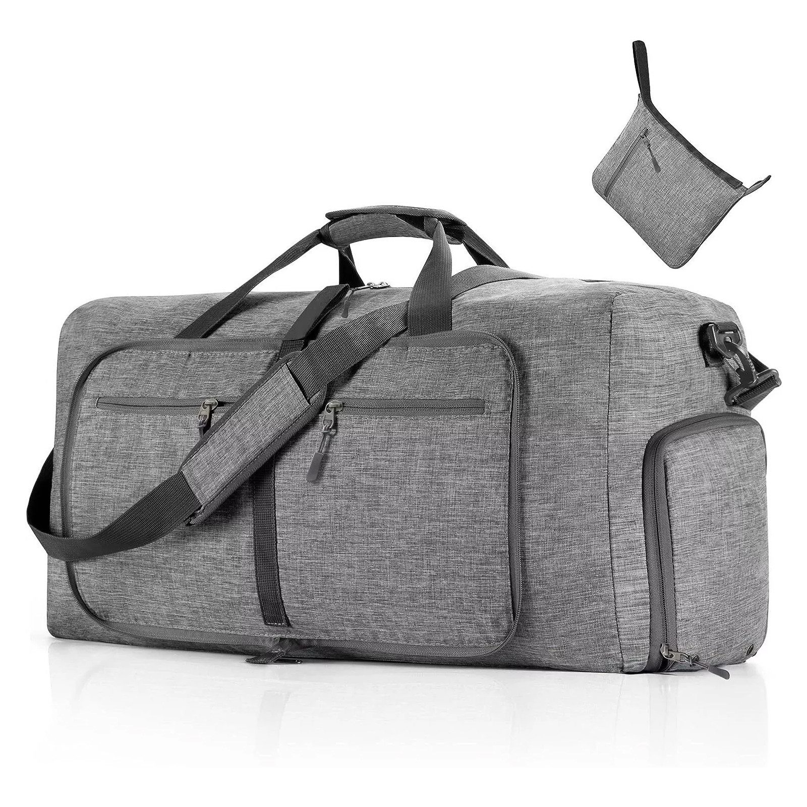 OKWISH Reisetasche Groß FaltbarTrainingstasche Sporttasche Schultertasche günstig online kaufen