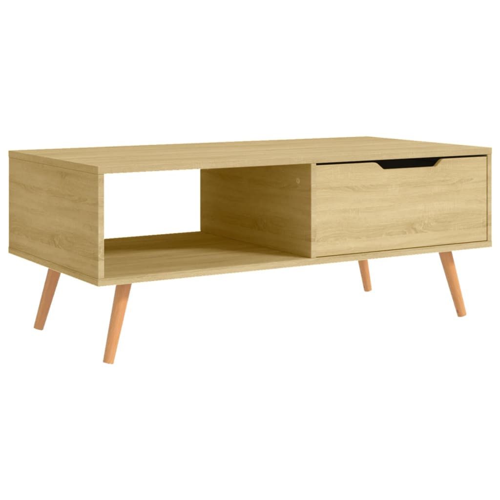 Couchtisch Couchtisch Sonoma-Eiche 100x49,5x43 cm Holzwerkstoff