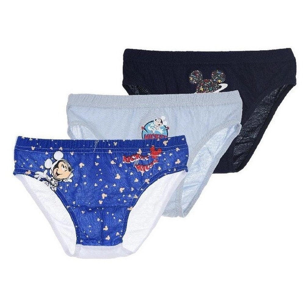 Javoli.com Slip Disney Mickey Kinderunterwäsche, Höschen 3 Stück/Paket