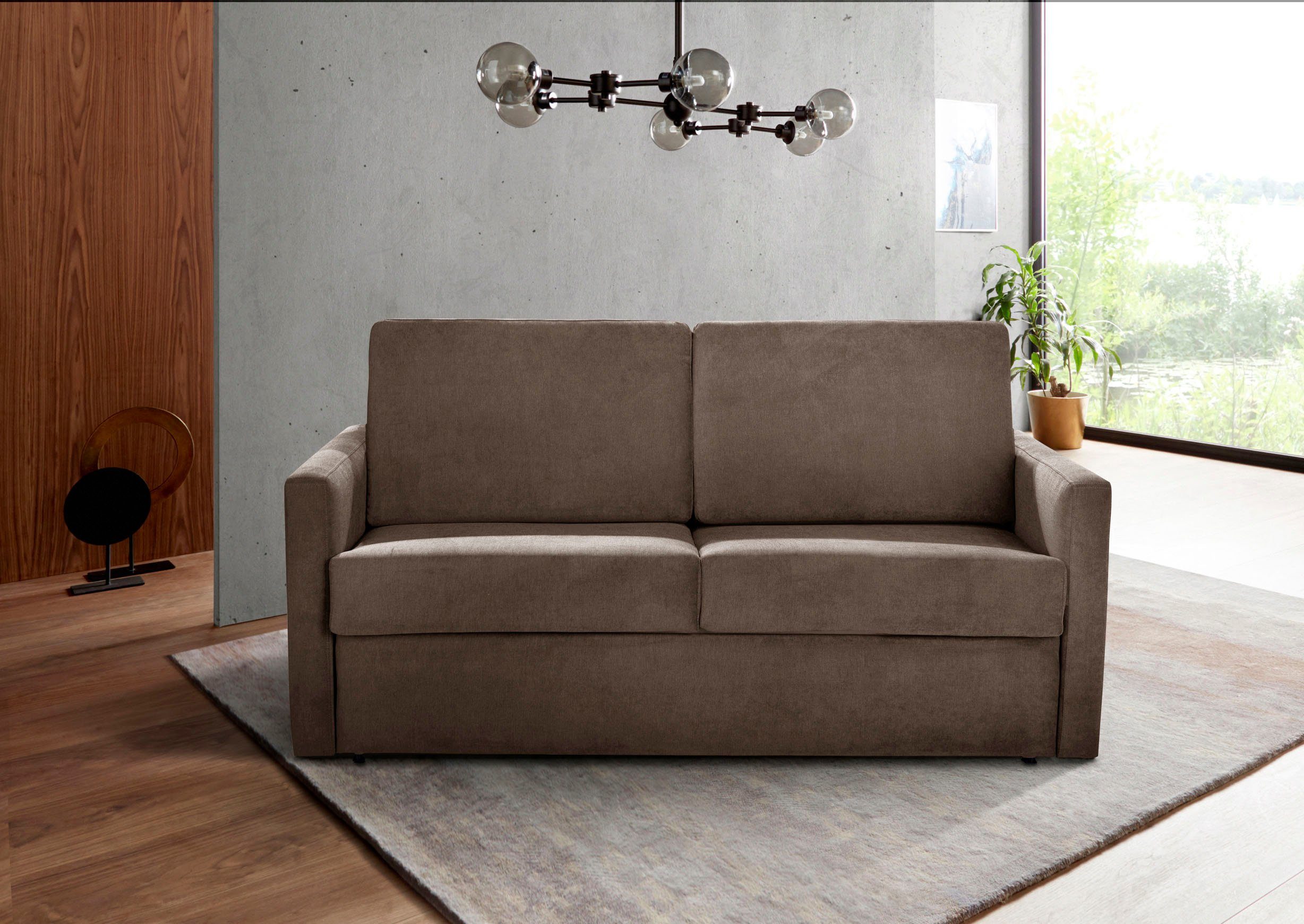 of Bonell-Federkernmatratze und Places Style Bettfunktion, Schlafsofa Goldpoint, Dauerschläfer-Funktion