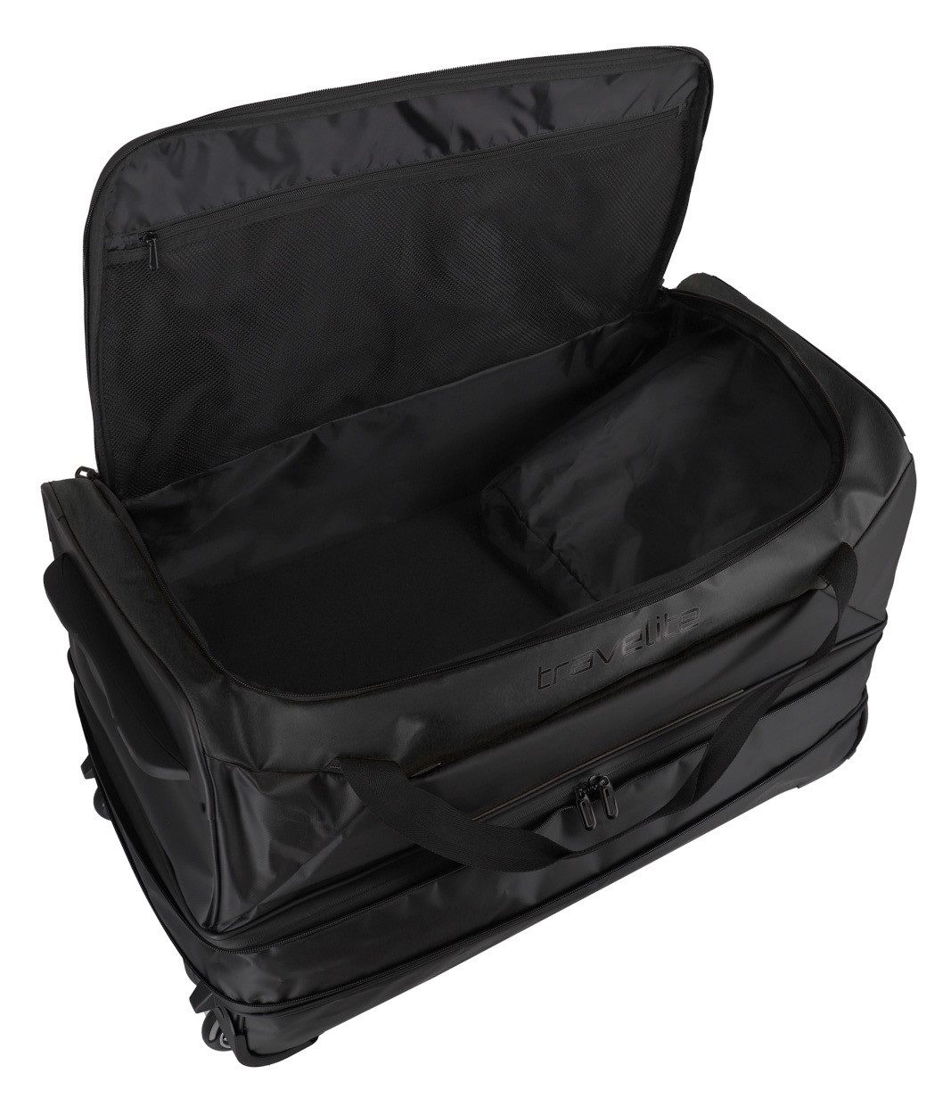 travelite Reisetasche BASICS L, verschiedene Ausführungen und Farben, Freizeittasche Sporttasche wasserabweisend Kantenschutz – Bild 5 von 5