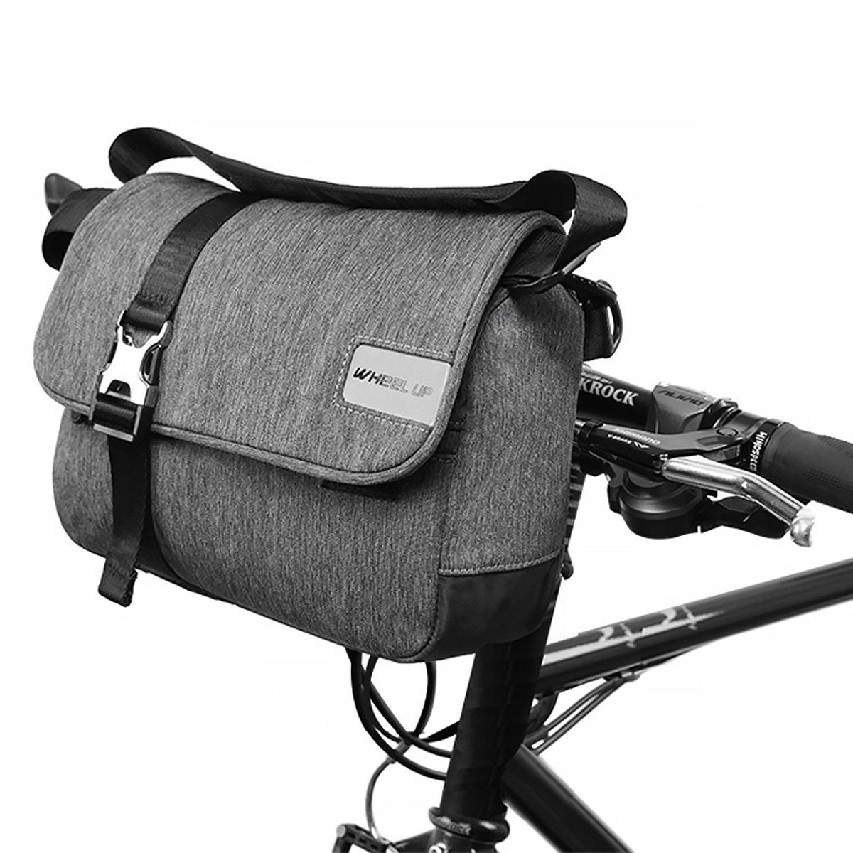 MidGard Fahrradtasche Multifunktions-Fahrrad-Lenkertasche  Klick,wasserabweisend,Schultergurt (1-tlg)