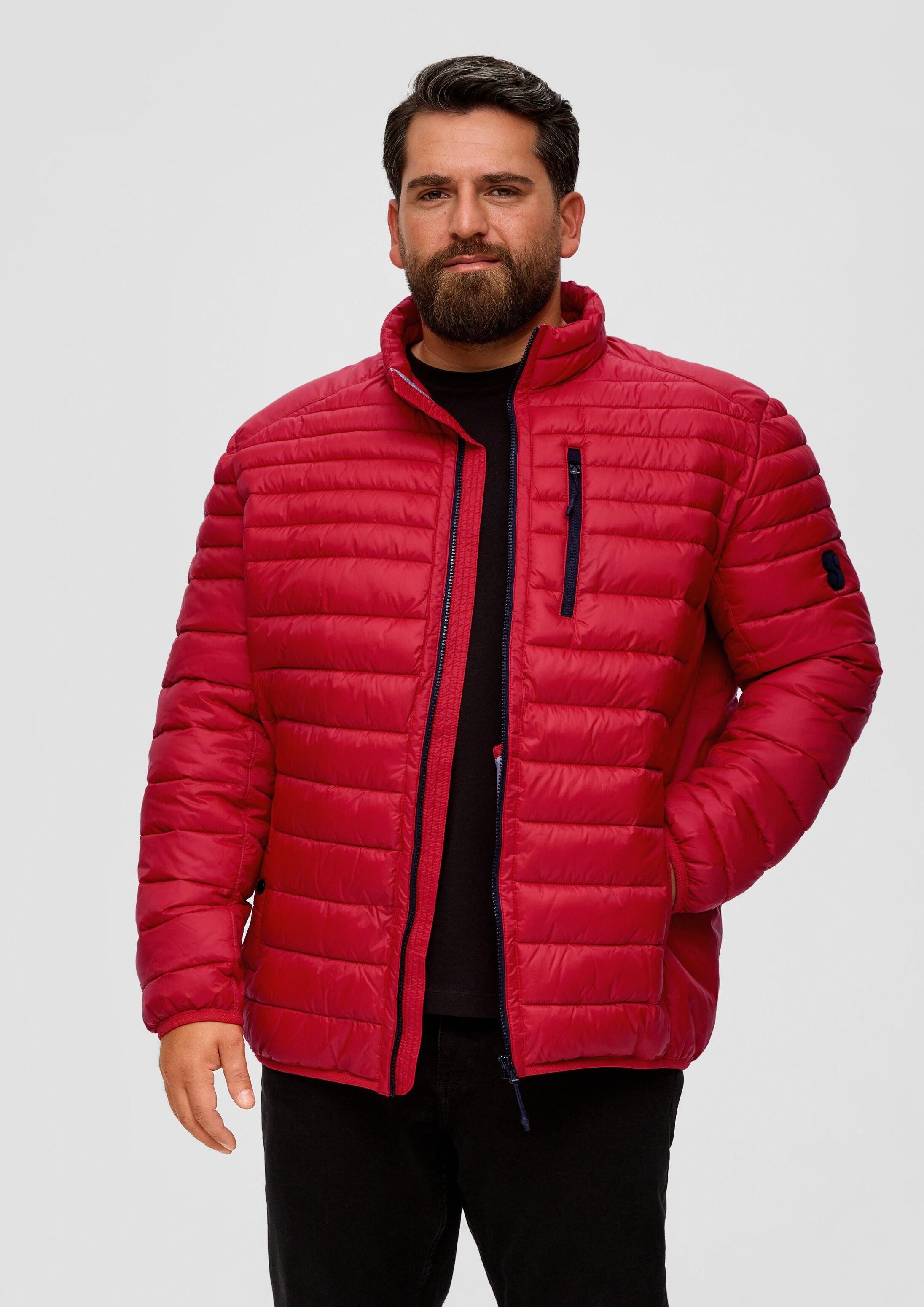 s.Oliver Funktionsjacke Outdoor-Jacke Steppjacke mit Label-Patch