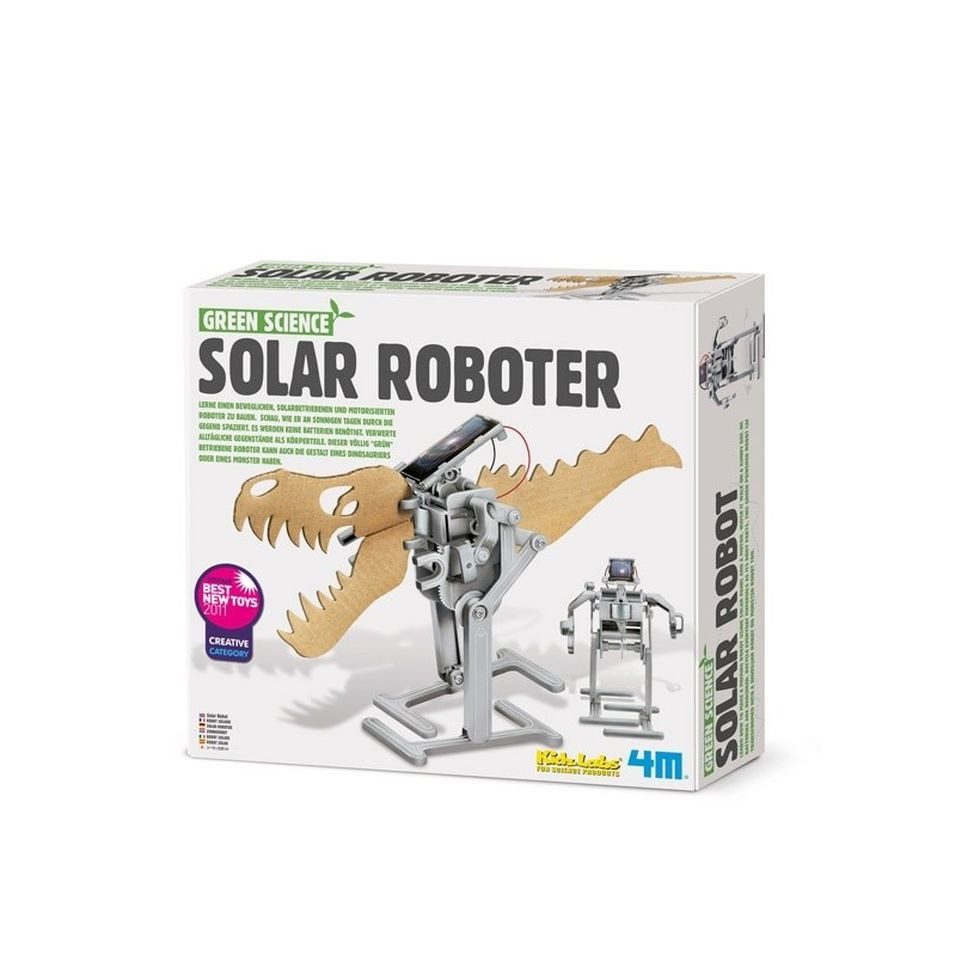 HCM KINZEL Spiel, Green Science - Solar Robot - Neu