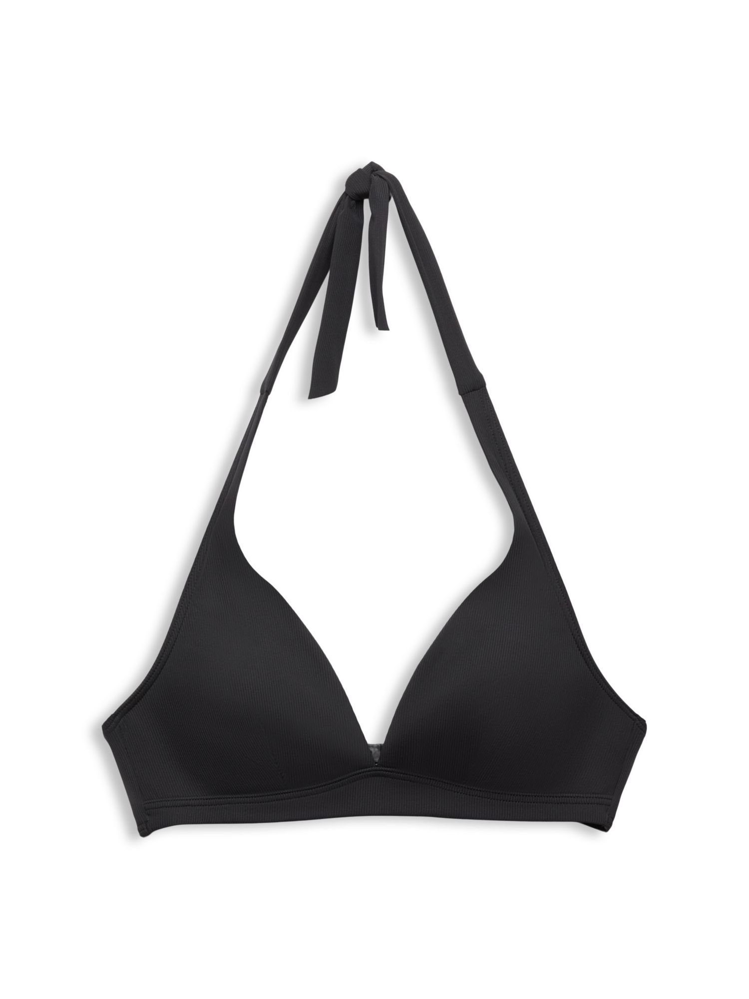 Esprit Triangel-Bikini-Top Wattiertes Neckholder-Bikinitop