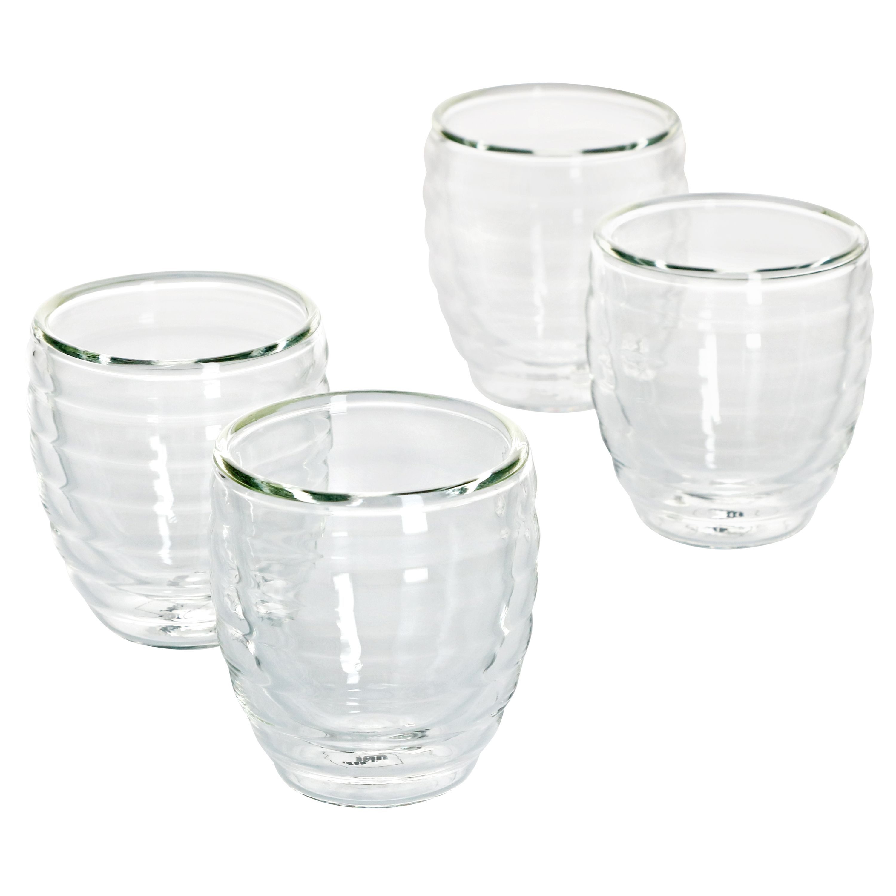 MamboCat Tasse Espressoglas Cesena 4er-Set - 12410, Glas
