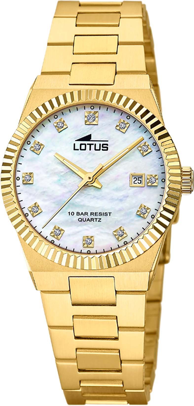 Lotus Quarzuhr 18840/1, Armbanduhr, Damenuhr