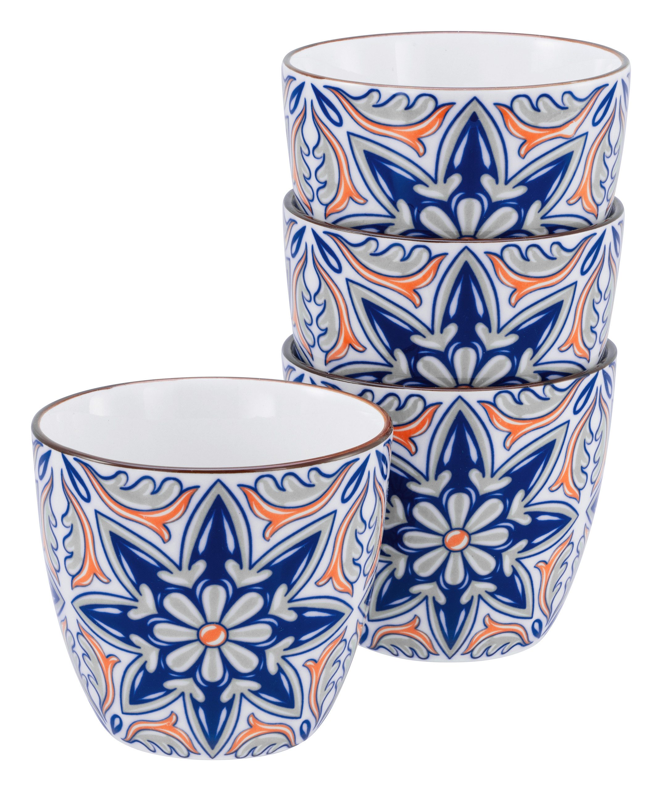 CreaTable Кружки Aladin Rot Кружки 4-tlg, Steinzeug