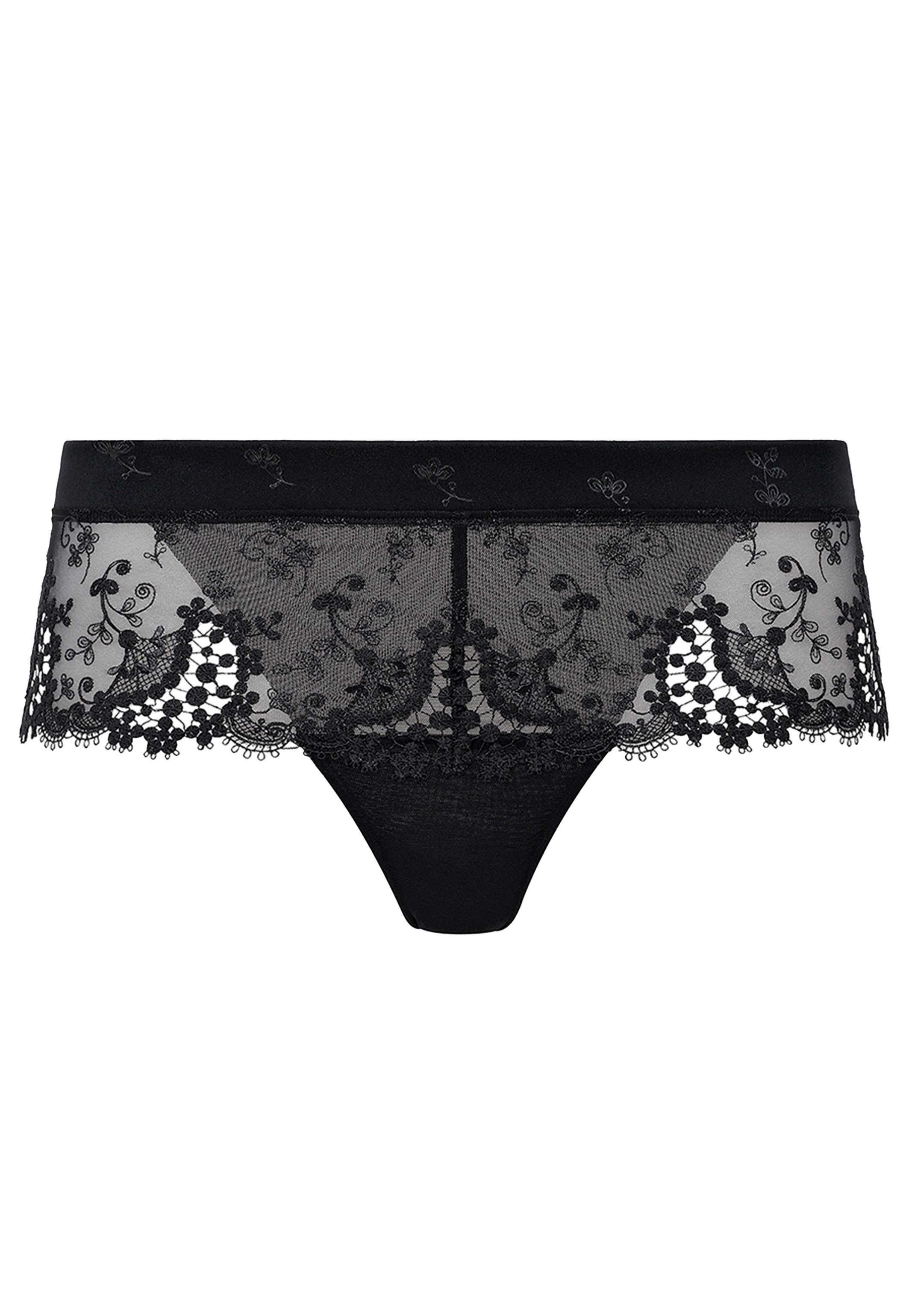SIMONE PERELE Panty Wish (1-St) Short Slip - Leicht transparent - Zarte Stickerei mit Blumenmuster