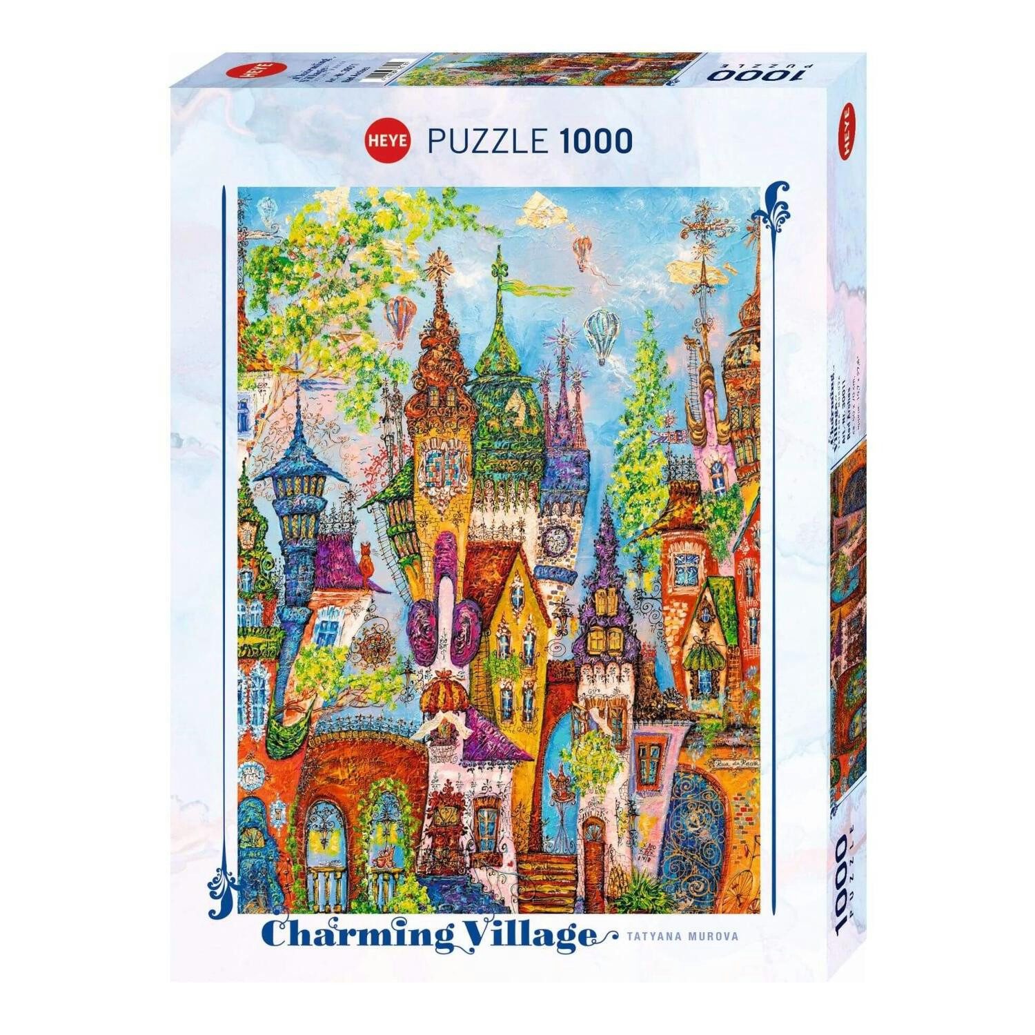 HEYE Puzzle Red Arches, 1000 Puzzleteile