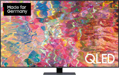 Samsung GQ55Q80BAT QLED-Fernseher (138 cm/55 Zoll, Smart-TV, Quantum HDR 1500, Quantum Processor 4K, Sumpreme UHD Dimming)