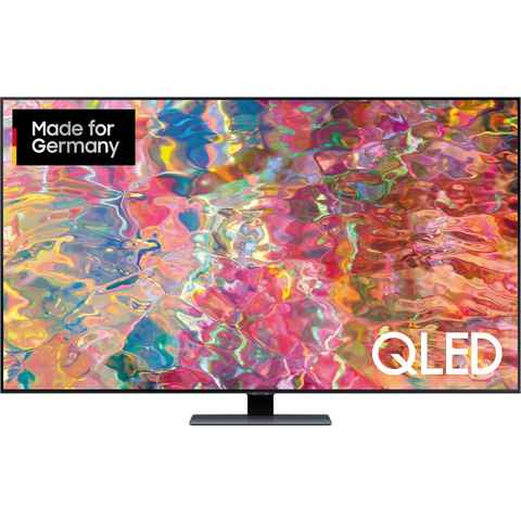 Samsung GQ55Q80BAT QLED-Fernseher (138 cm/55 Zoll, Smart-TV, Quantum Processor 4K,Quantum HDR 1500,Sumpreme UHD Dimming)