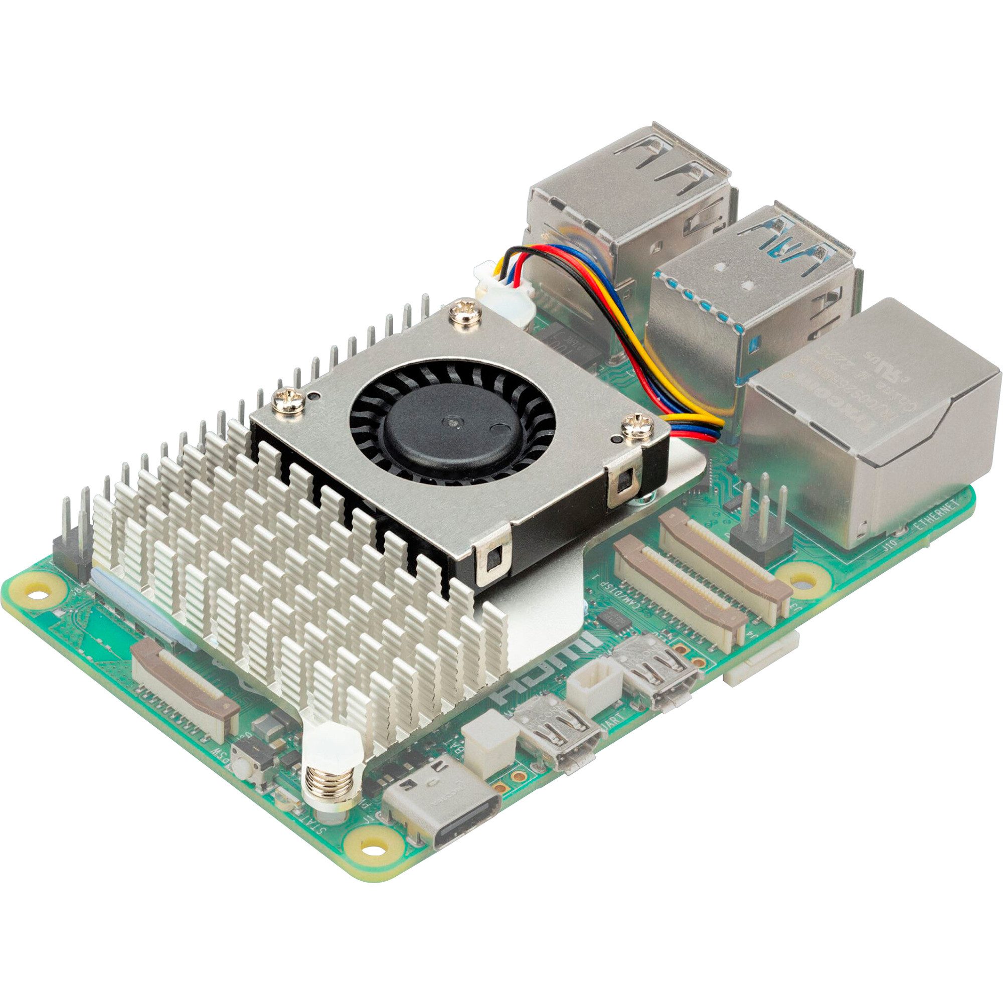 Joy-IT Raspberry Pi Aktiv Kühler, Chipsatzkühler Mainboard