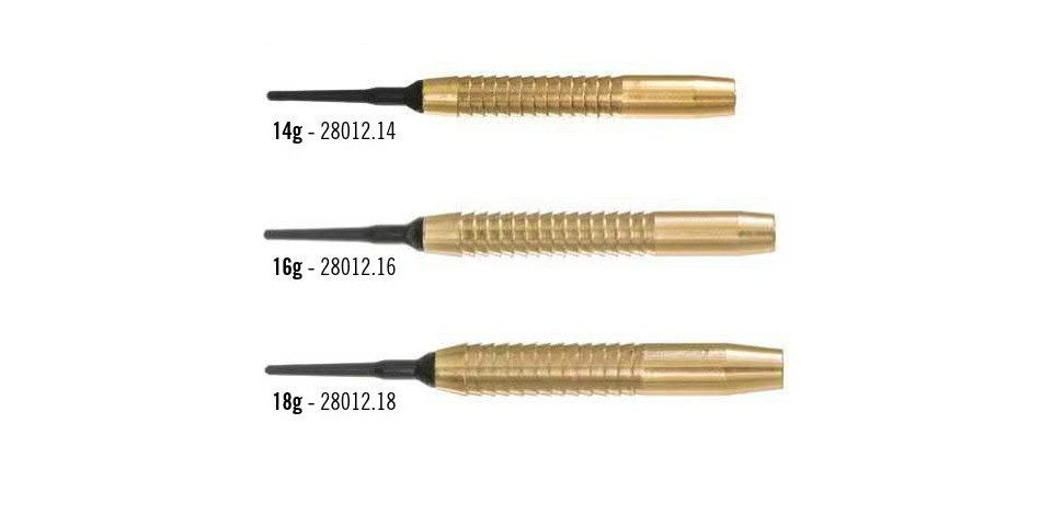 Elkadart Softdarts ELKADART Demon, Soft Dart, 18 Gramm, Messing, Komplettsatz