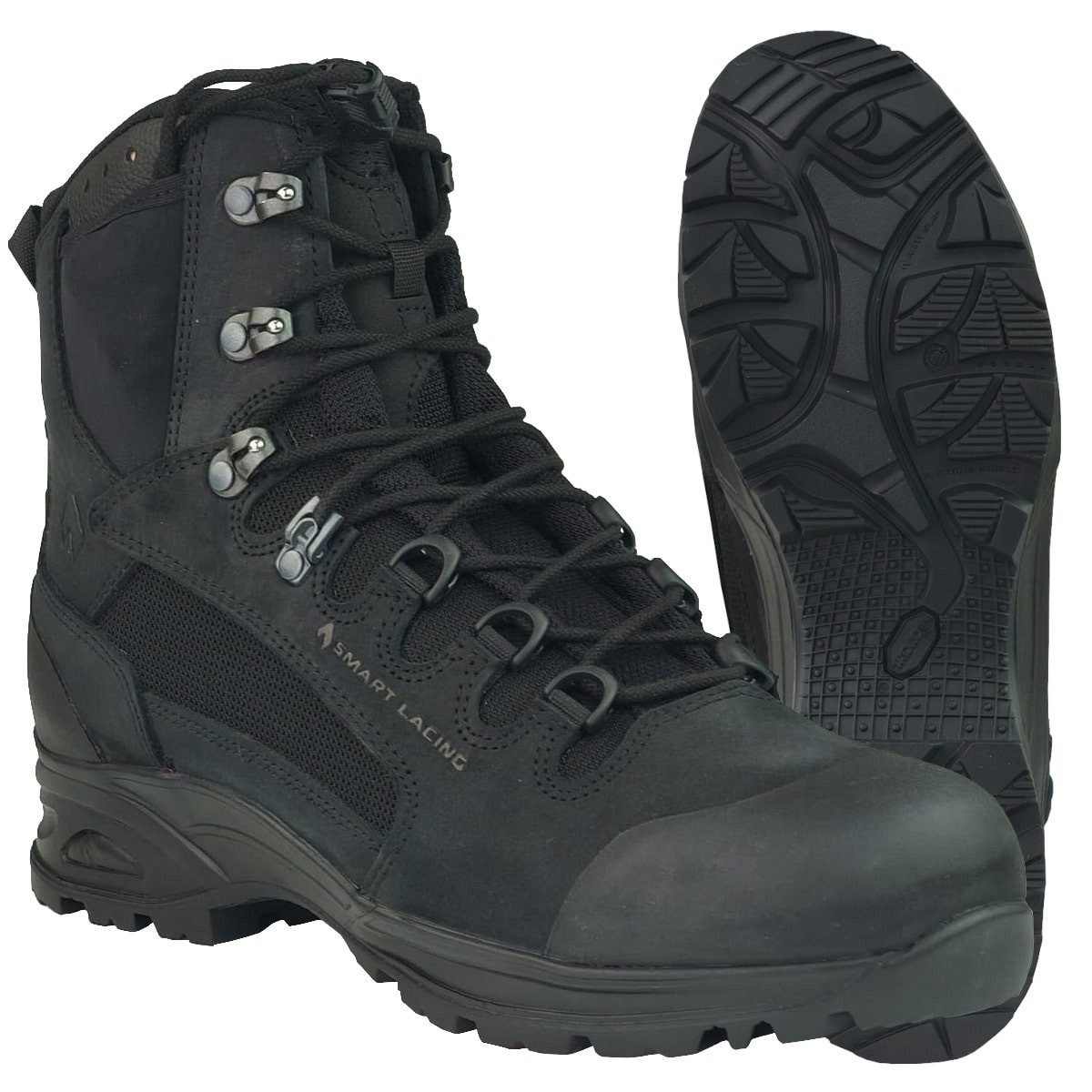 BWuM BWuM Haix Bundeswehr Kampfstiefel Leicht Schwarz Stiefel Gore-Tex