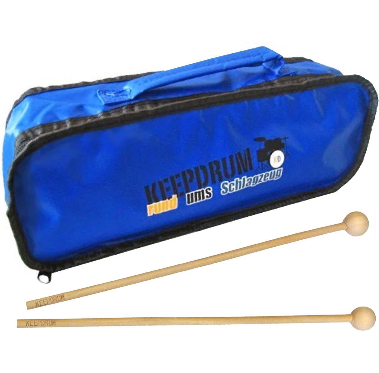 Glockenspiel keepdrum MST04 1 Paar Schlägel mit MB02 Glockenspiel Tasche