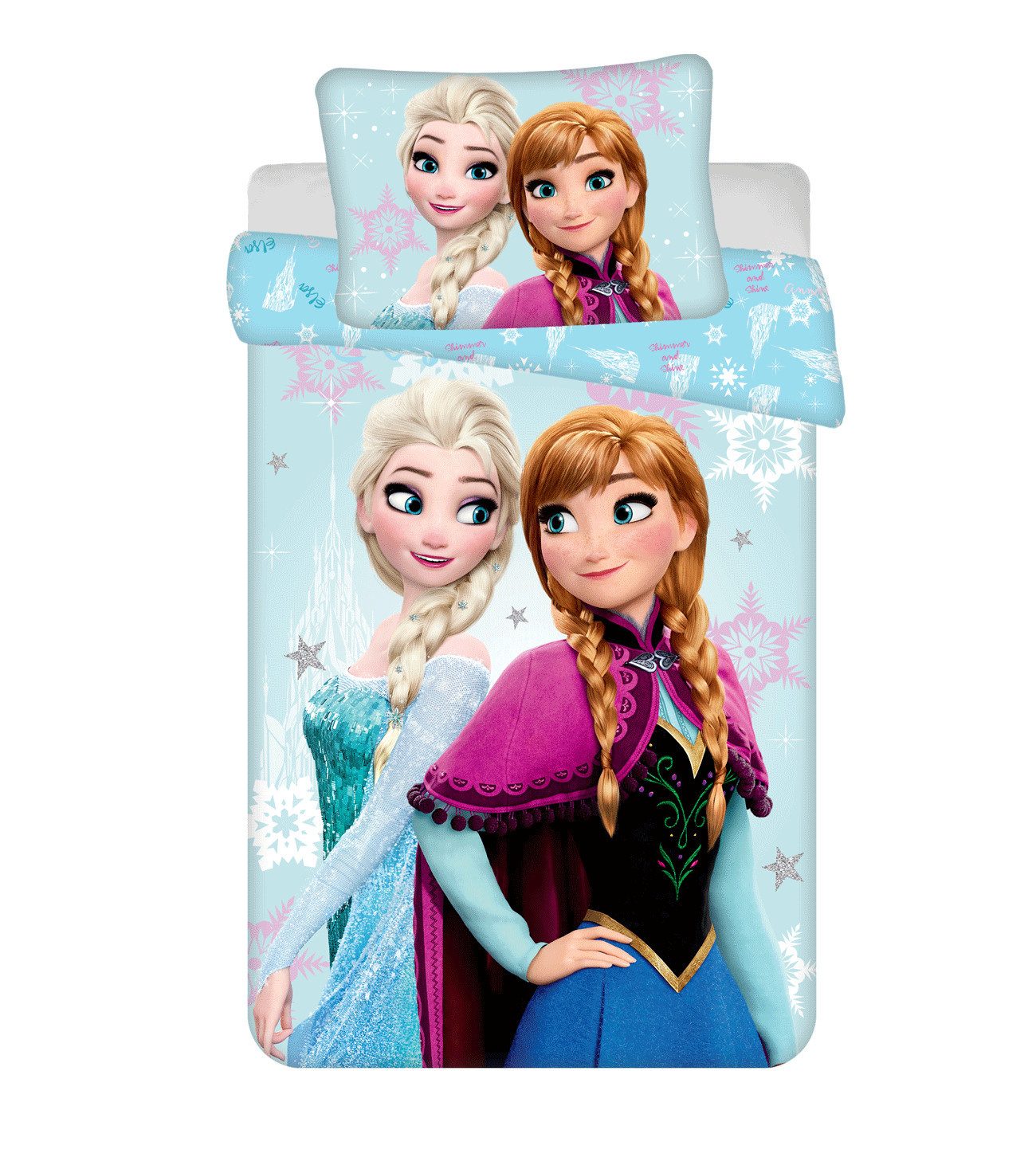 BrandMac Kinderbettwäsche Disney Kinder Bettwäsche Eiskönigin günstig online kaufen