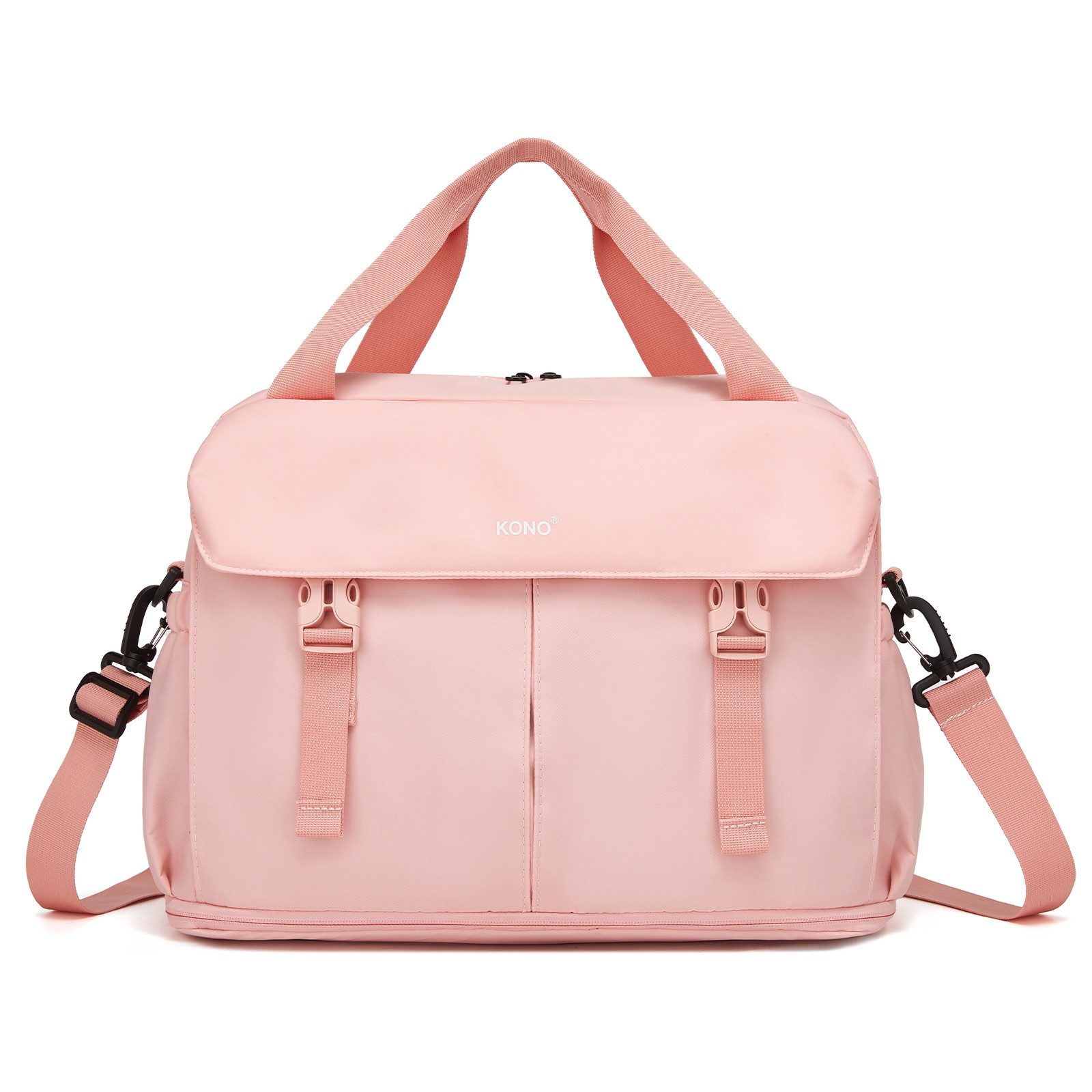 KONO Reisetasche Handgepäck 40×30×20cm mit Schuhfach & Nassfach, erweiterbar auf H42cm