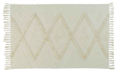 Kinderteppich Teppich, Cream, 100x160 cm, handgetuftete Baumwolle, Scandicliving, rechteckig