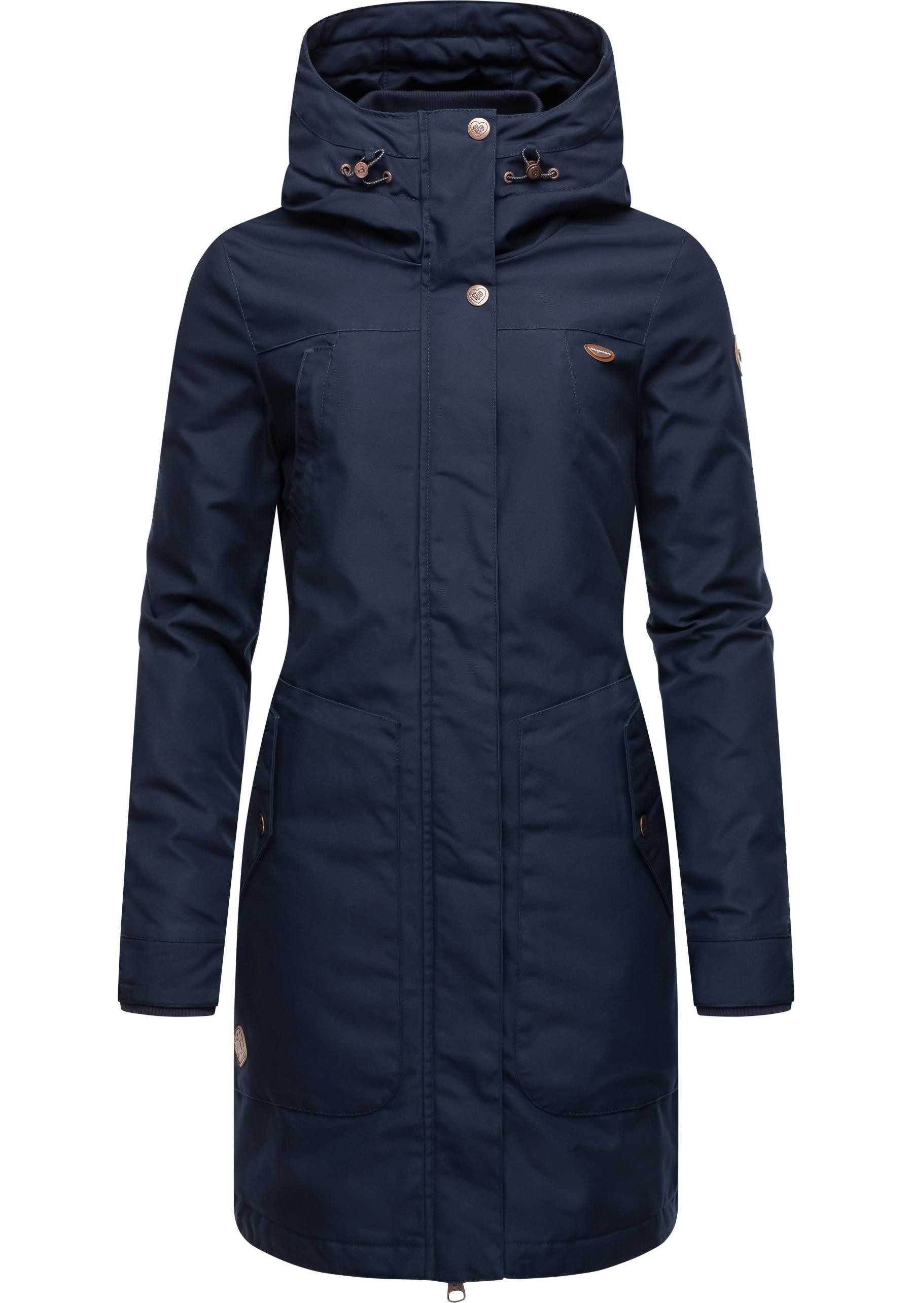 Ragwear Wintermantel Jannisa stylischer Damen Winterparka günstig online kaufen