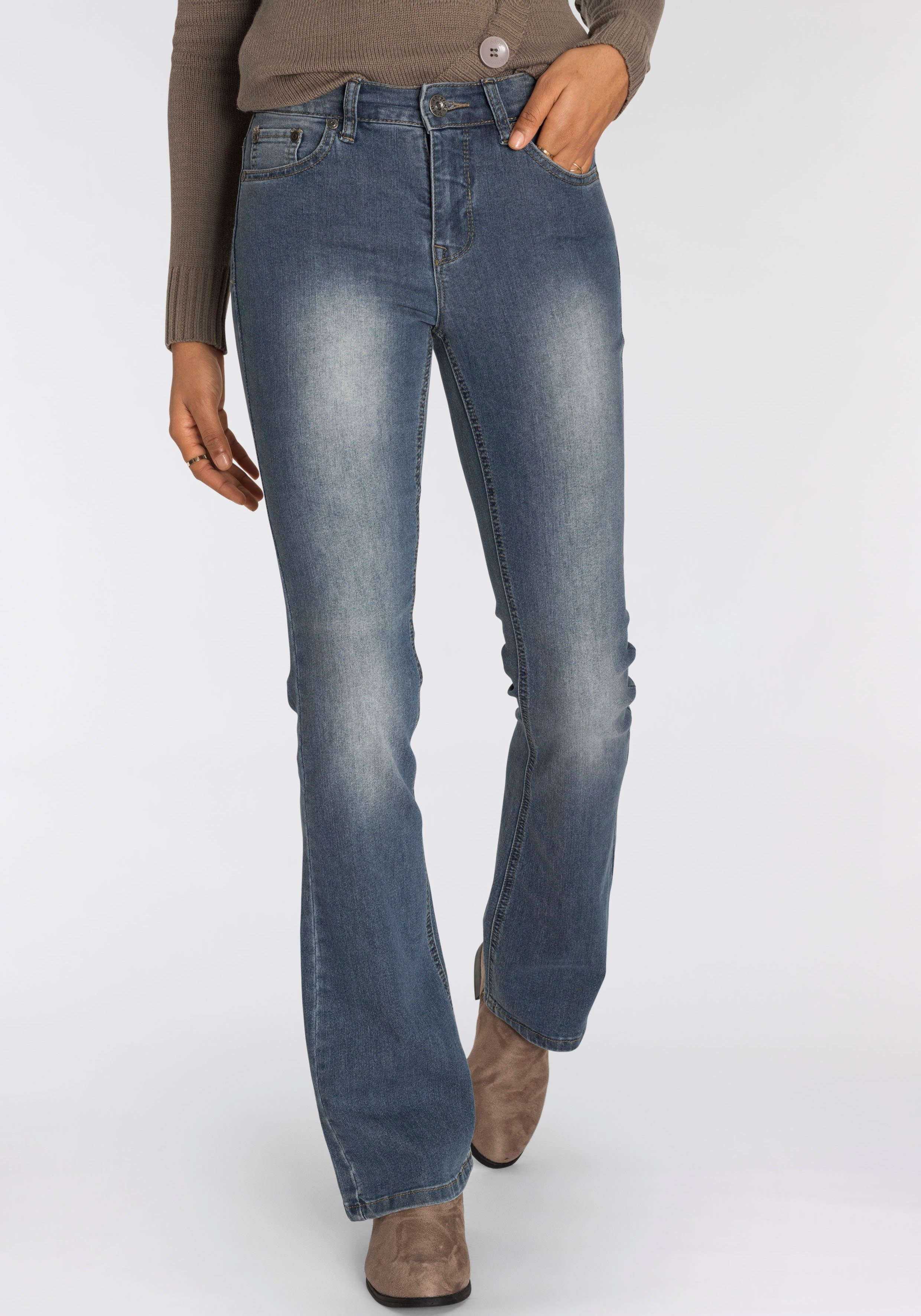 Bootcut-Jeans Shaping